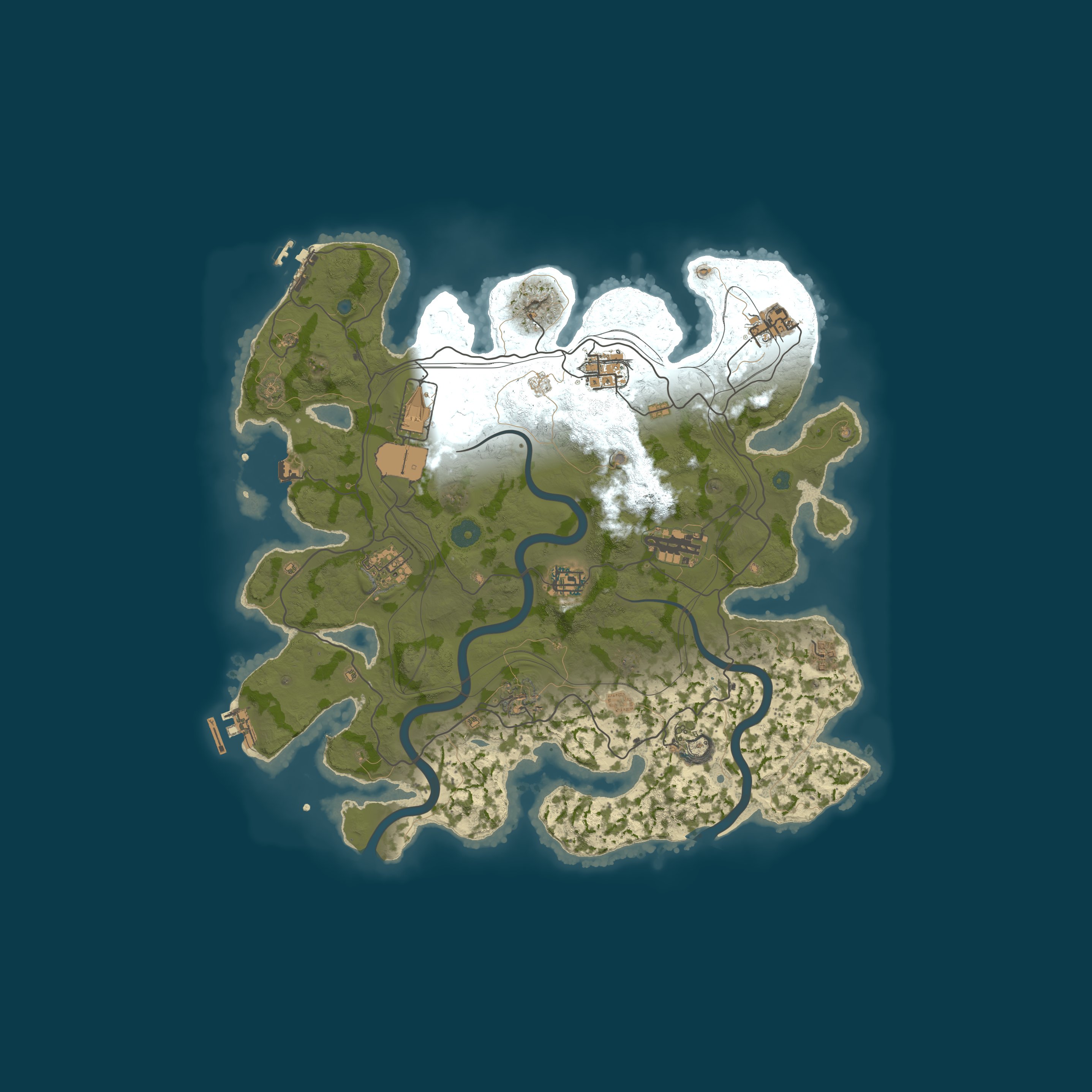Map for [TR] TORONTO Türkiye 3X - MAX 5 | Yeni Başlayan FULL WIPE !!