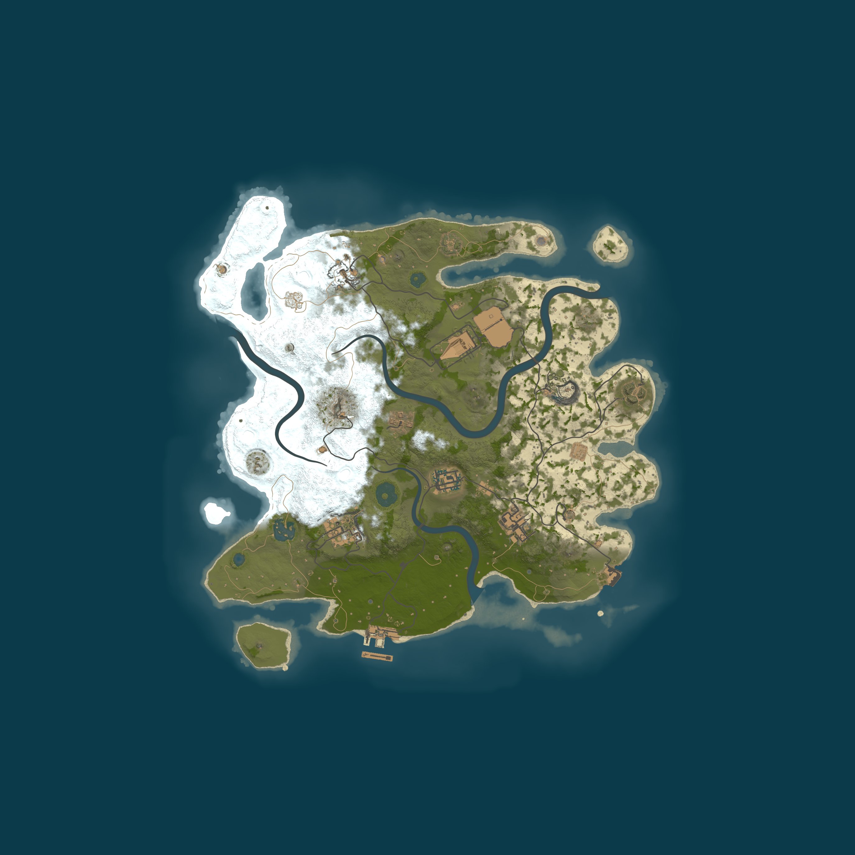 Map for 62nd Rust