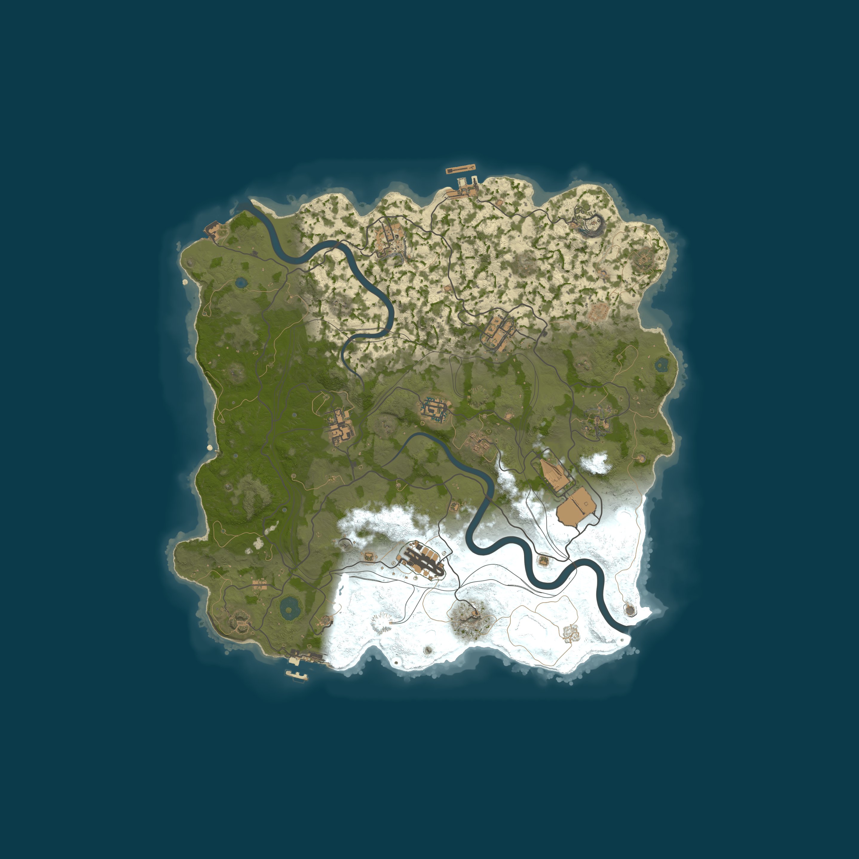 Map for VexonRust EU 2x Solo/Duo/Trio | Just Wiped 25.06