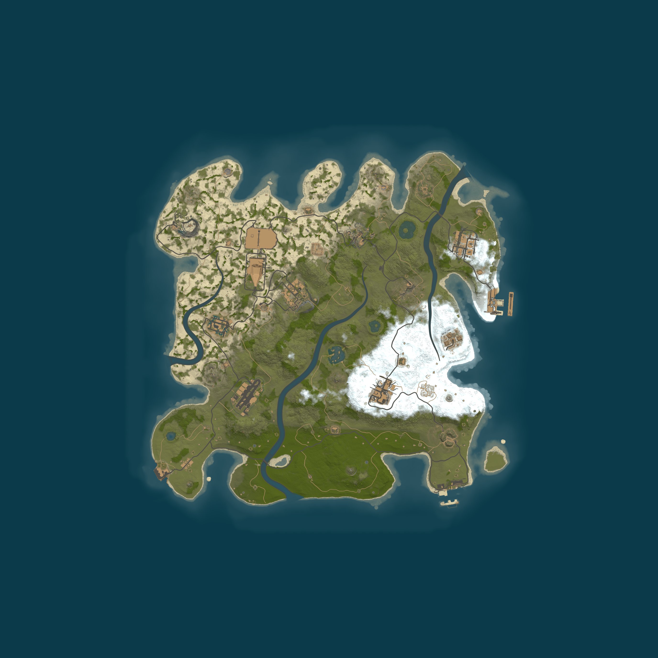 Map for Crazy Rust 2x Vanilla+ | Solo/Duo | JUST WIPED