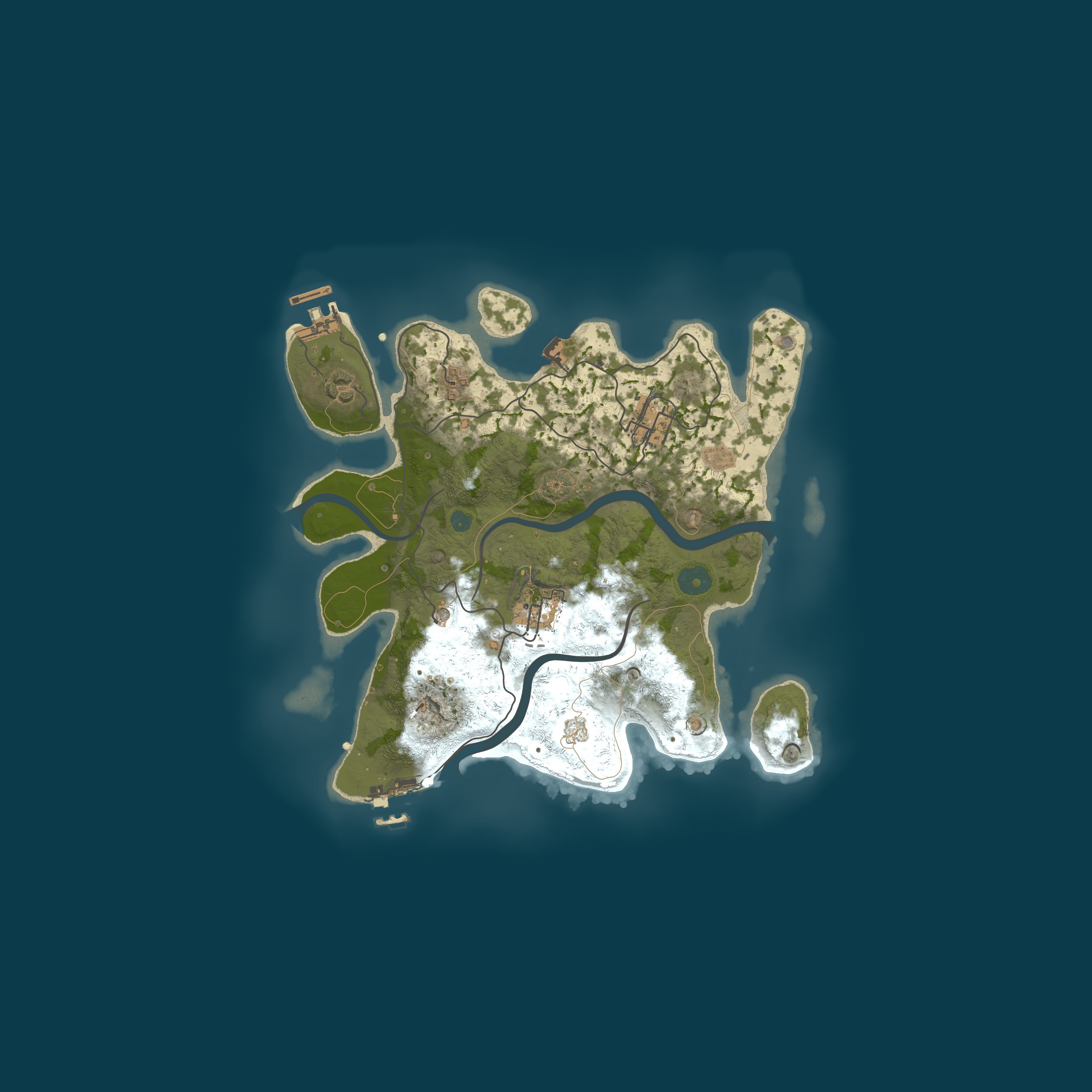 Map for [ESP] Rust España | Vanilla | Mensual | No BP Wipe