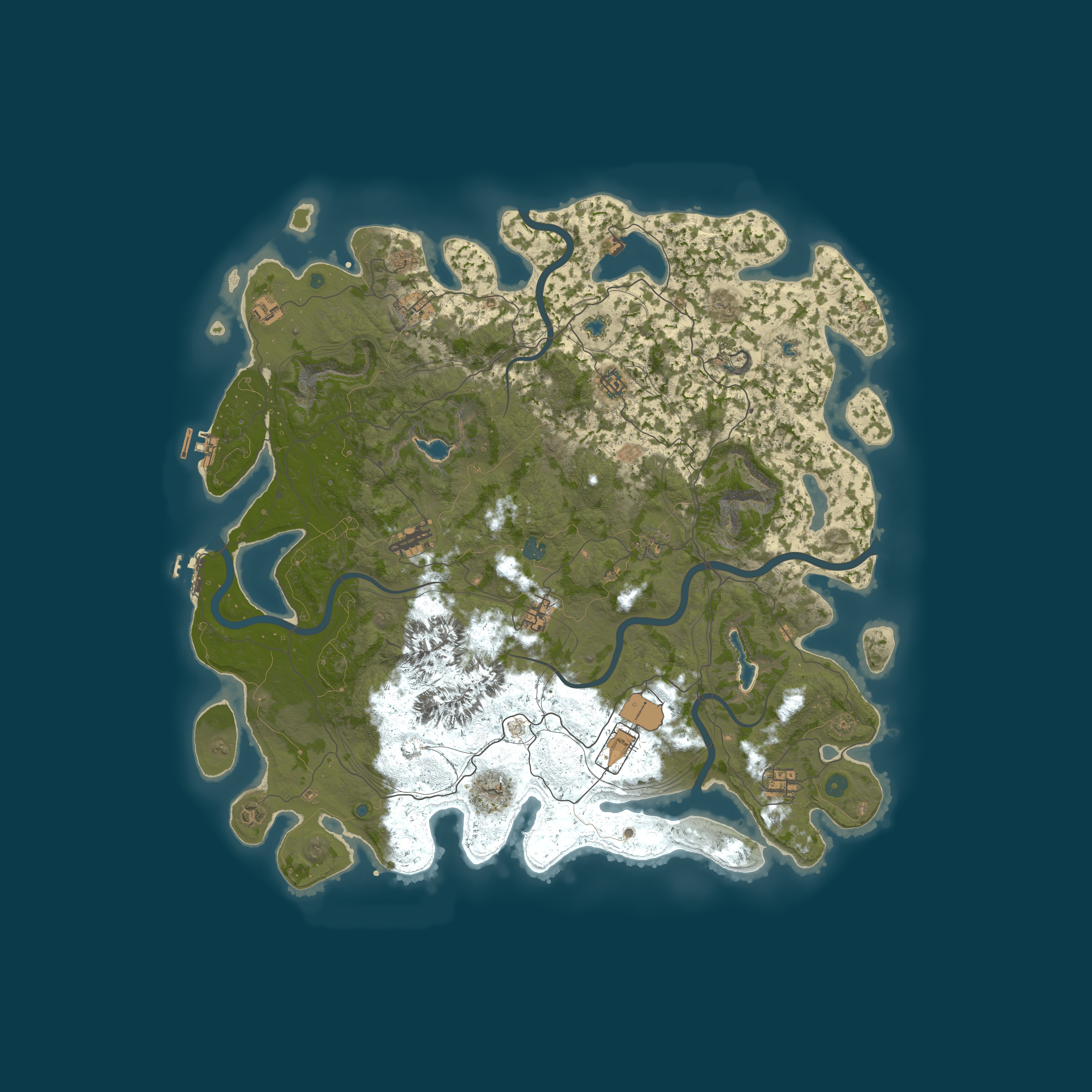 Map for Odyssey RusTT2xPVE|Biweekly|Custom Build Spots|Custom Vehicles|