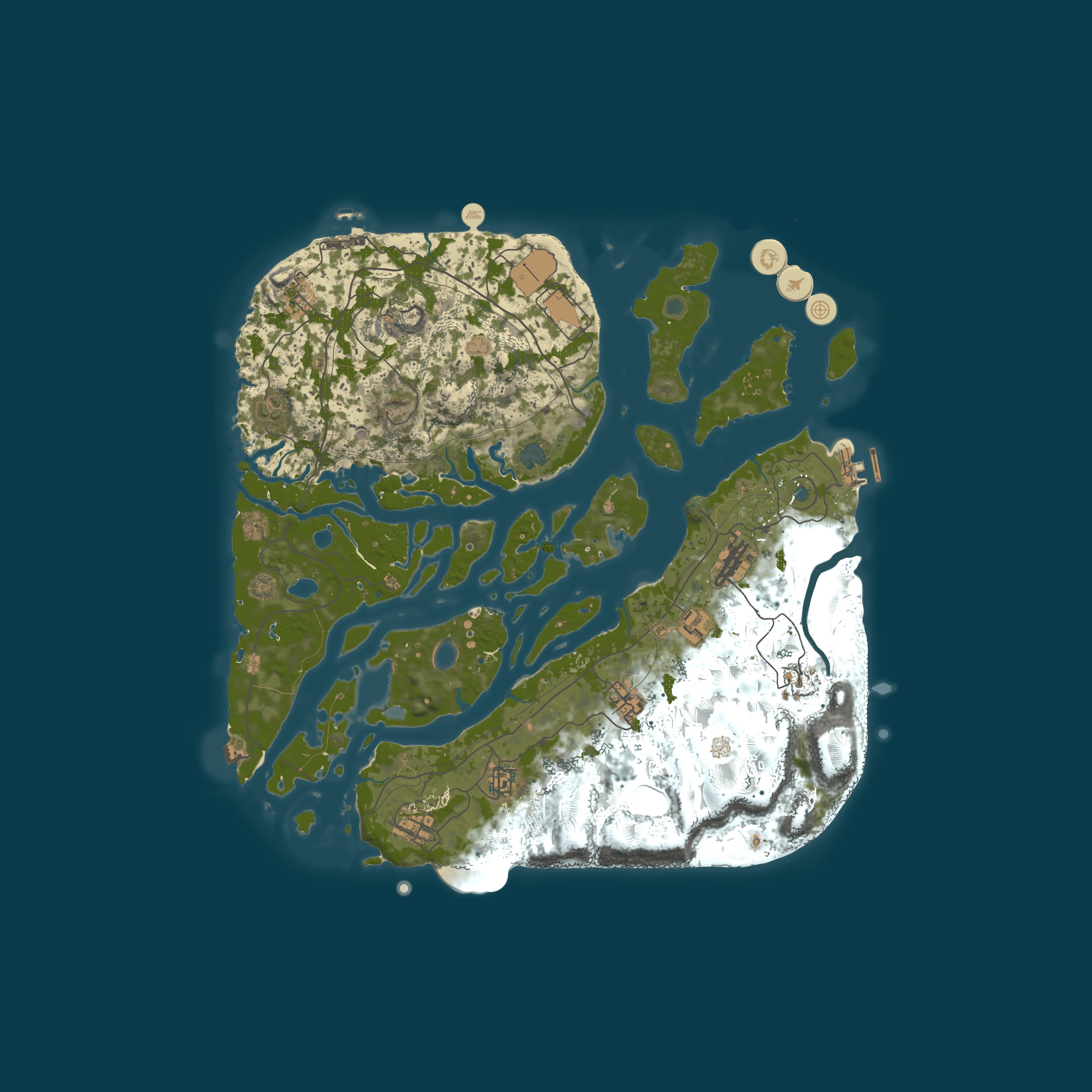 Map for SH PvE/PvP| 1000x | Monthly | No BP | Kits | Shop