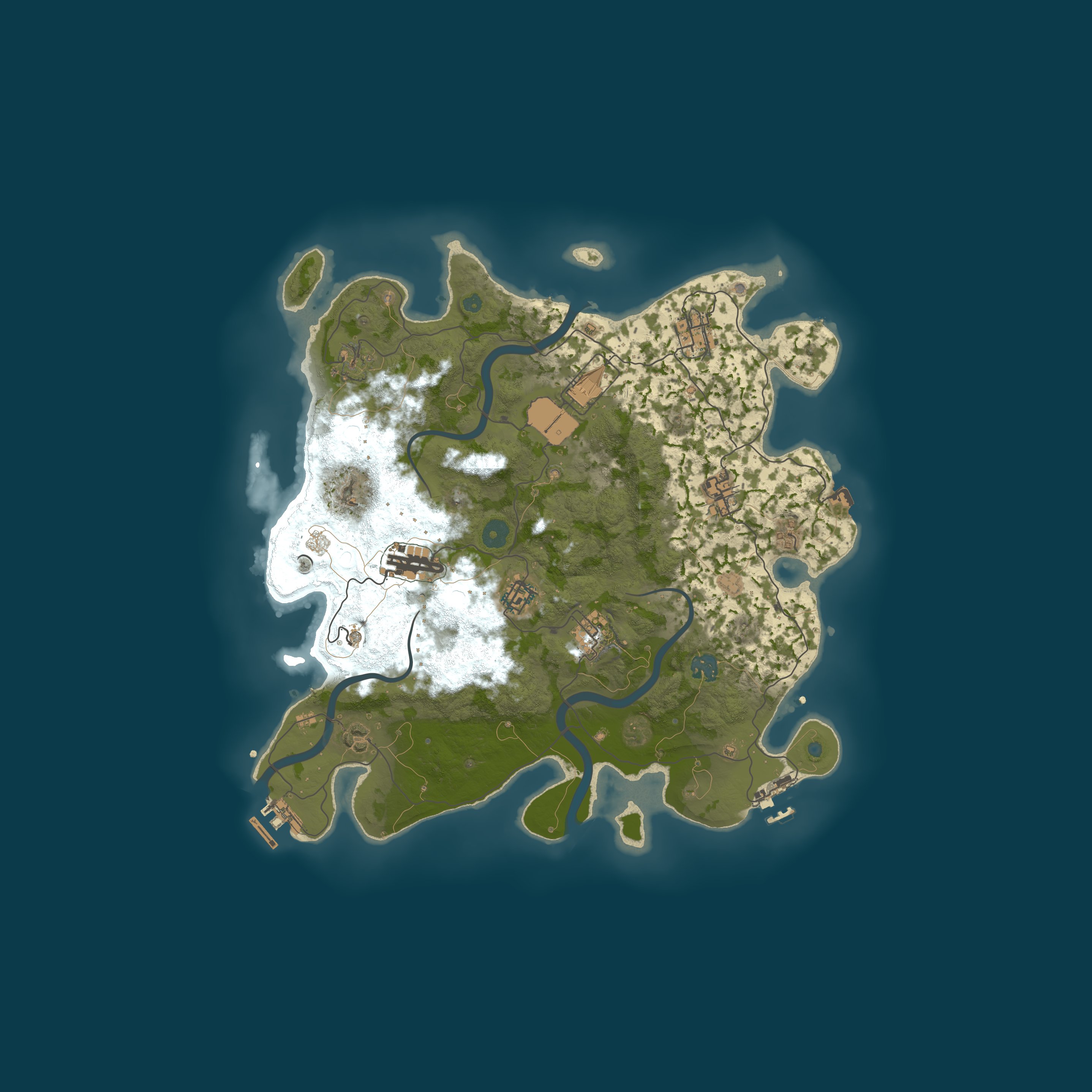 Map for [EU] Facepunch Staging Primitive Small