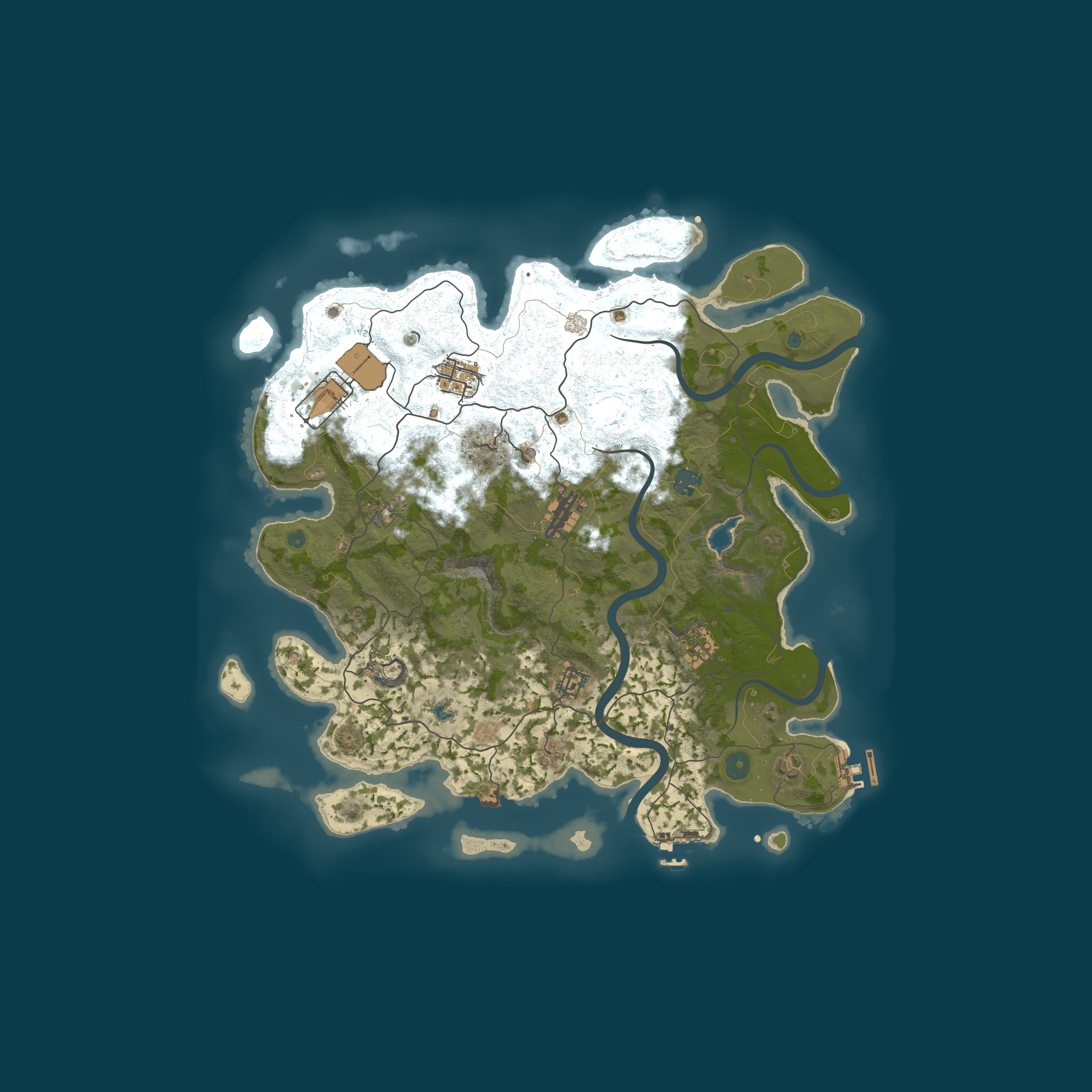 Map for FaceFirst Events|SkillTree|NPCRaids
