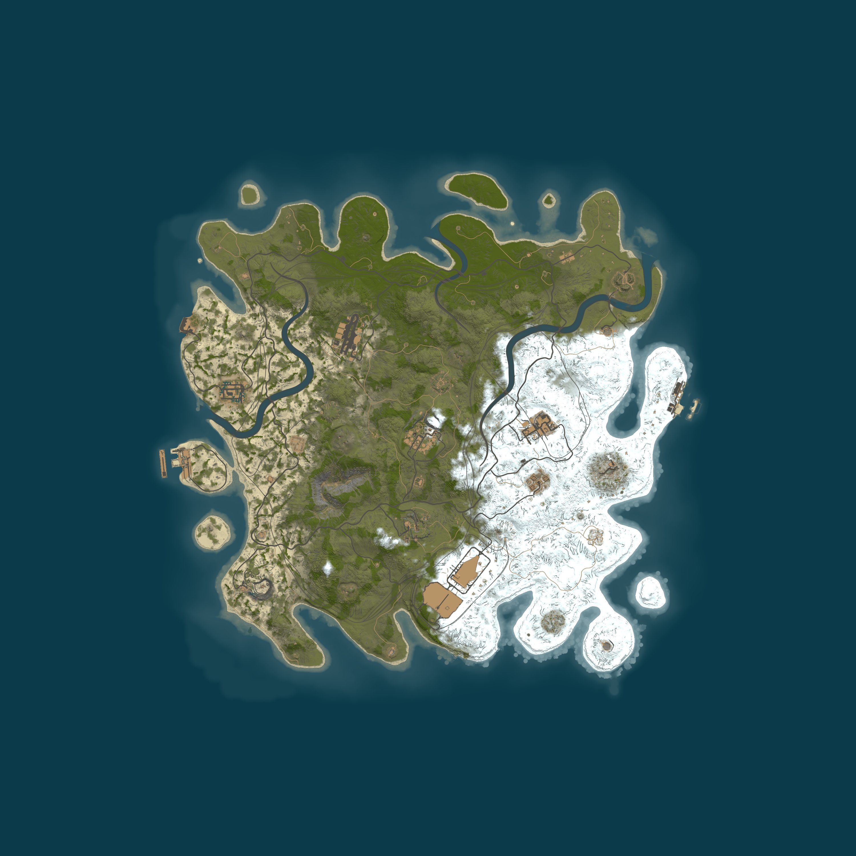 Карта сервера