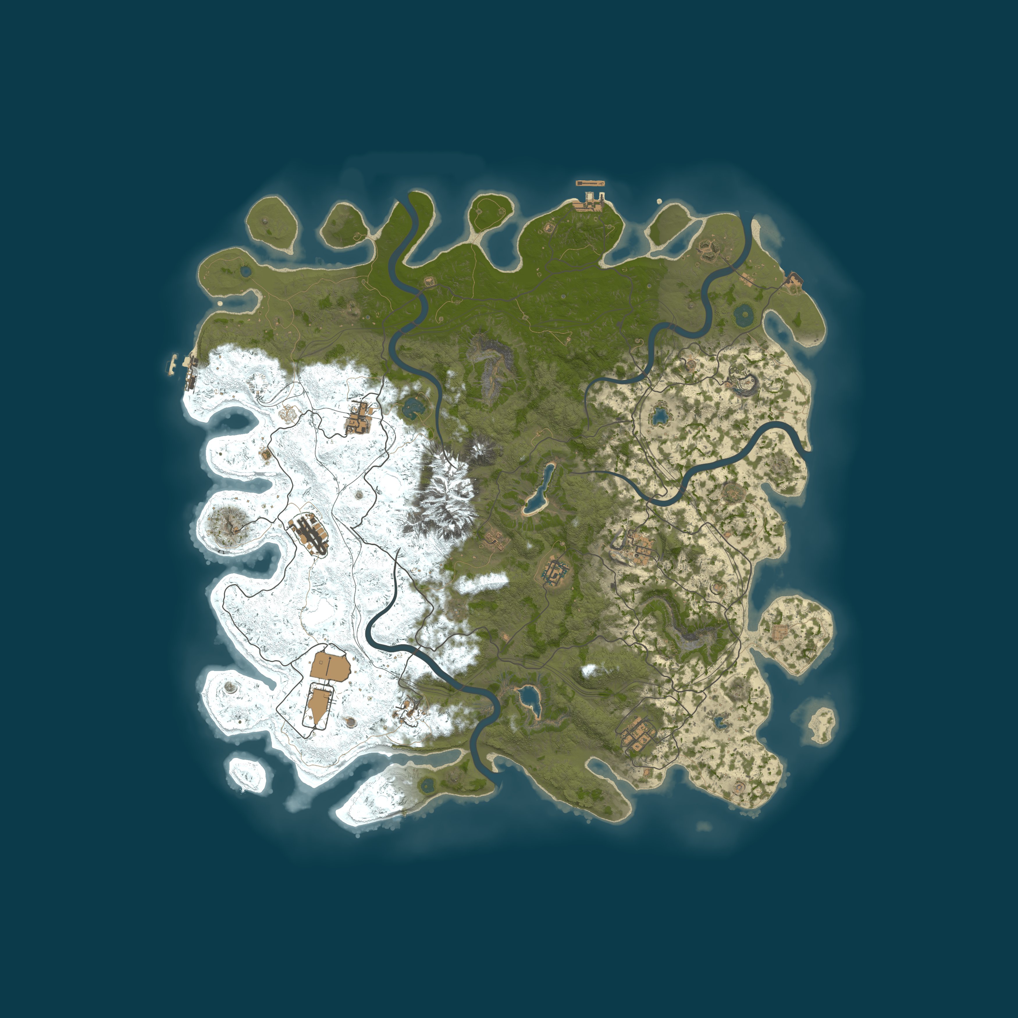 Карта сервера