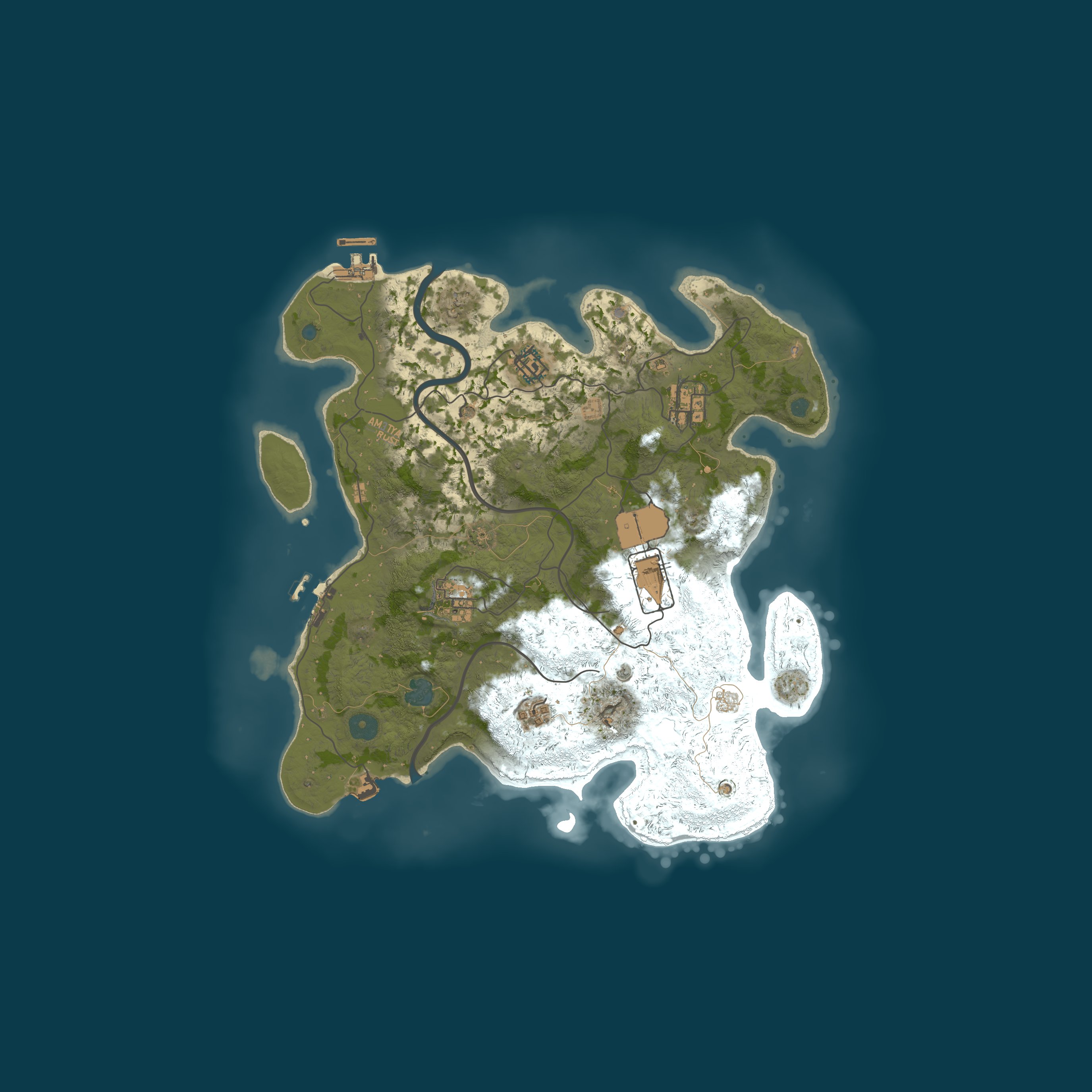 Rust map 3500/1337