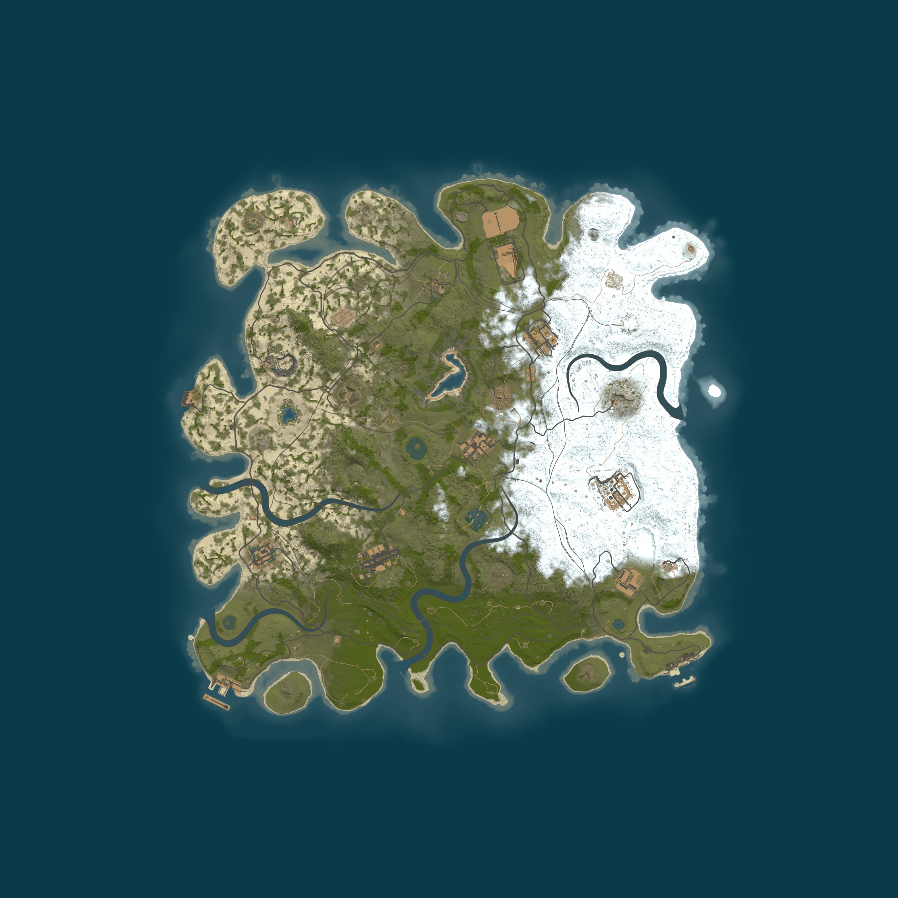 Map for #3[坚果]3X Solo/三人/萌新/养老/月清