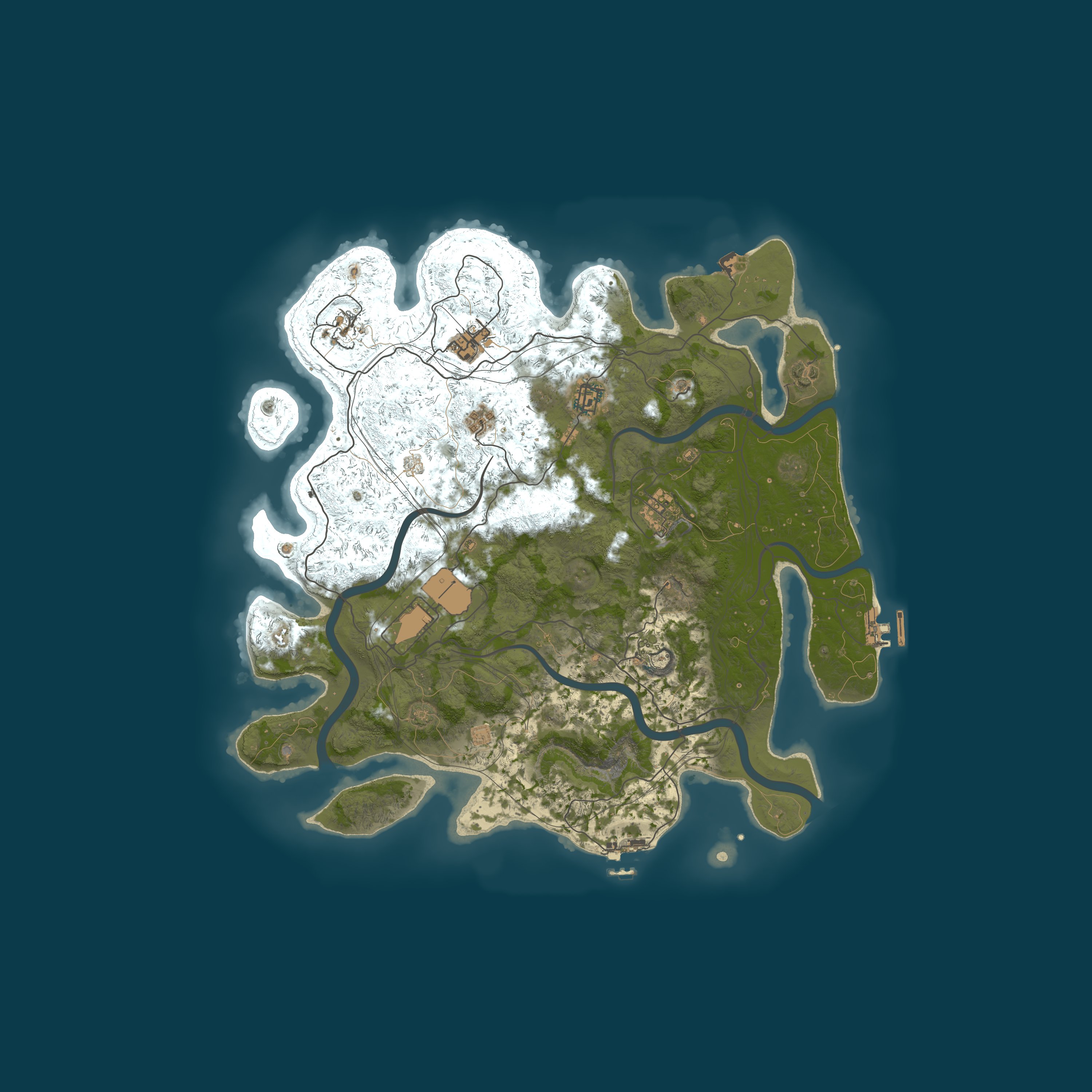 Карта сервера