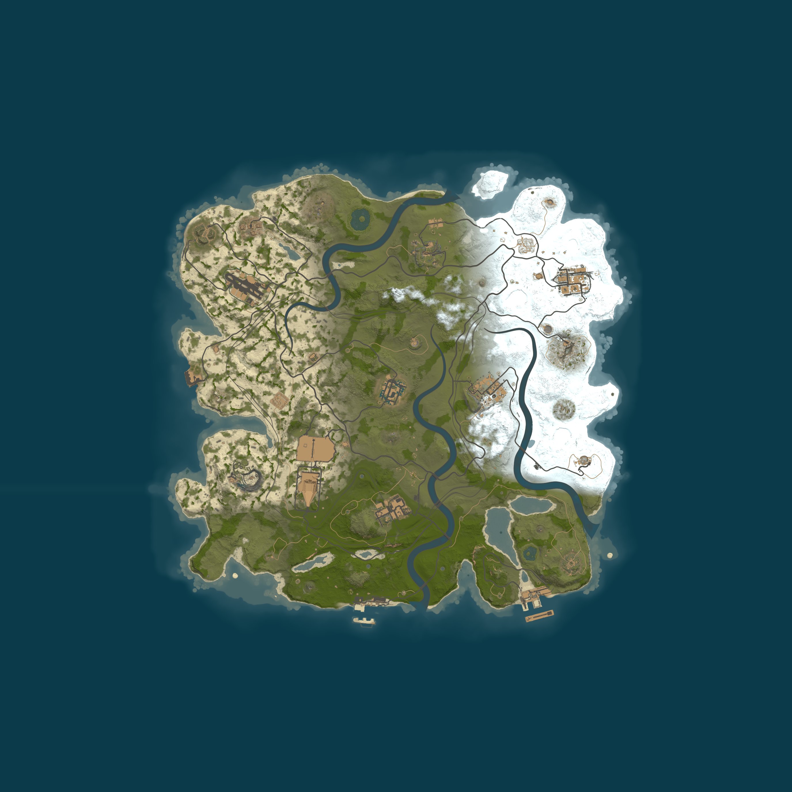 Rust map 3500/1337