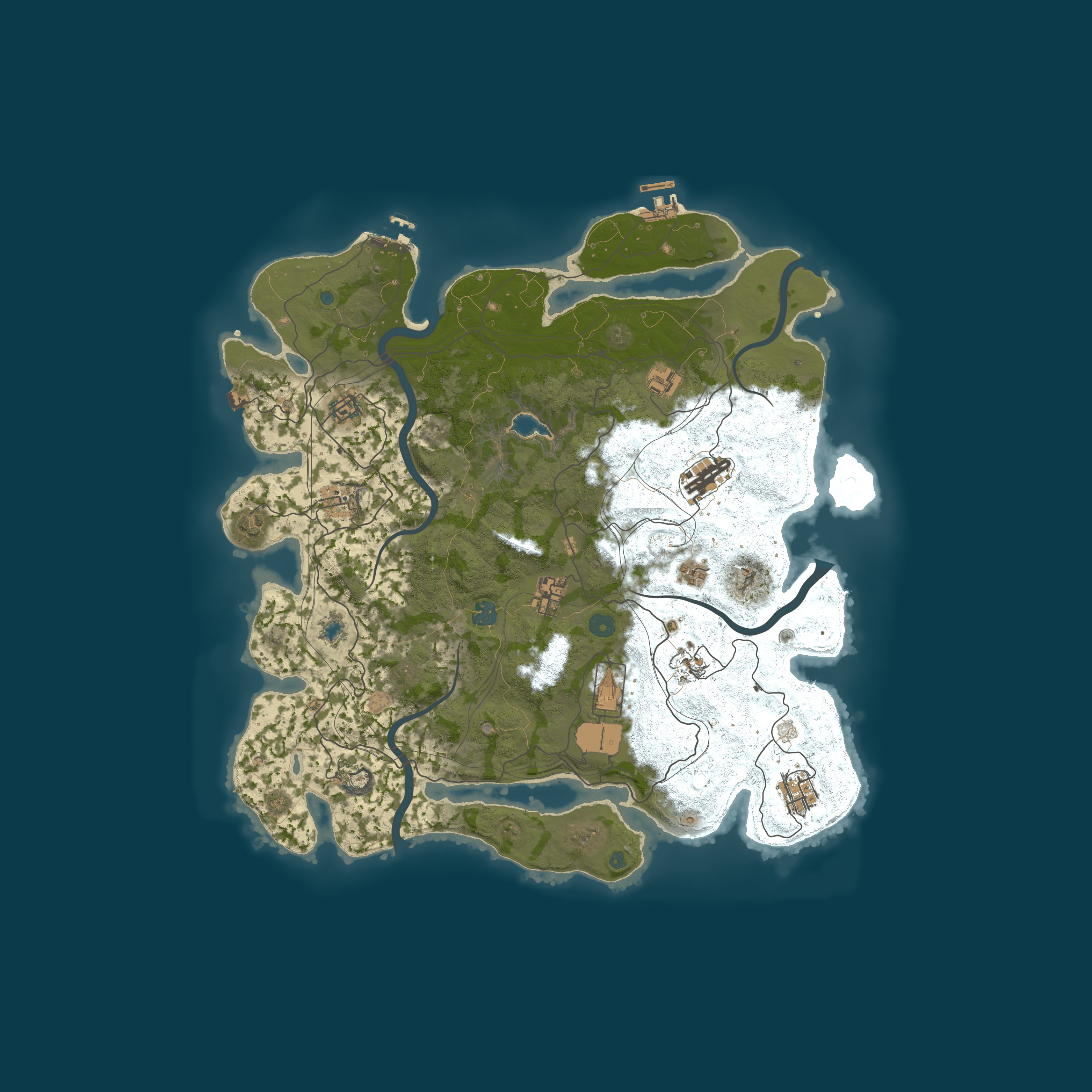 Map for Four Horsemen | Dickaroo | PVE | 5X | 8/6