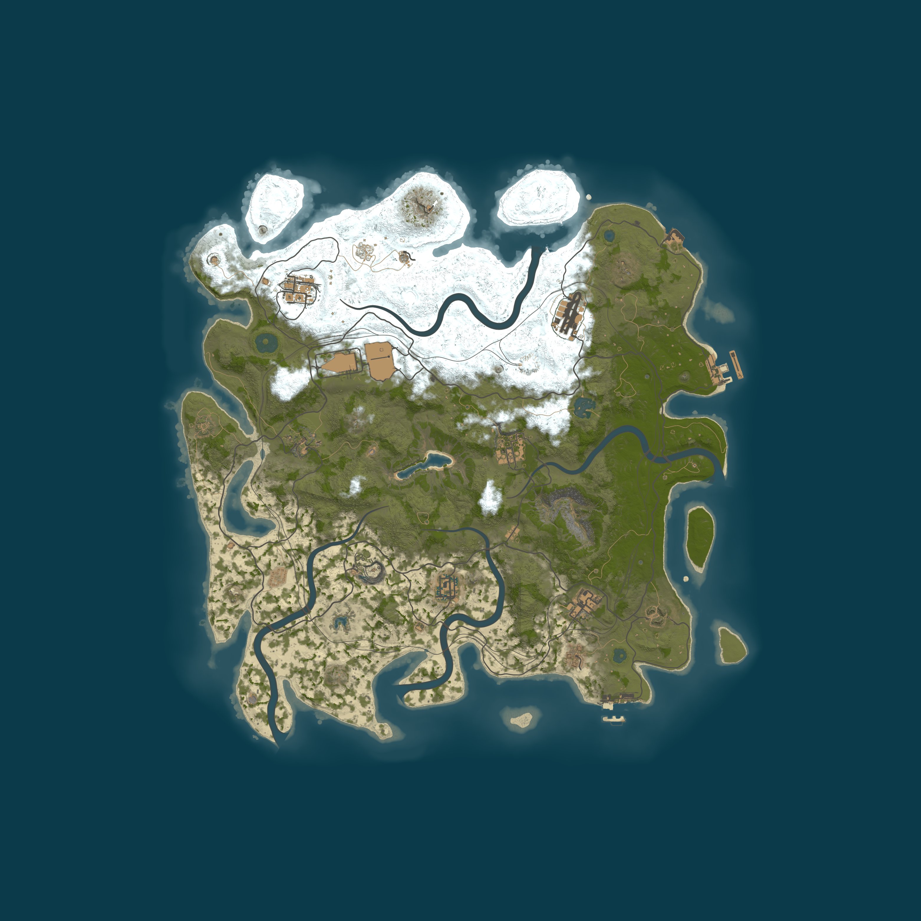 Карта сервера