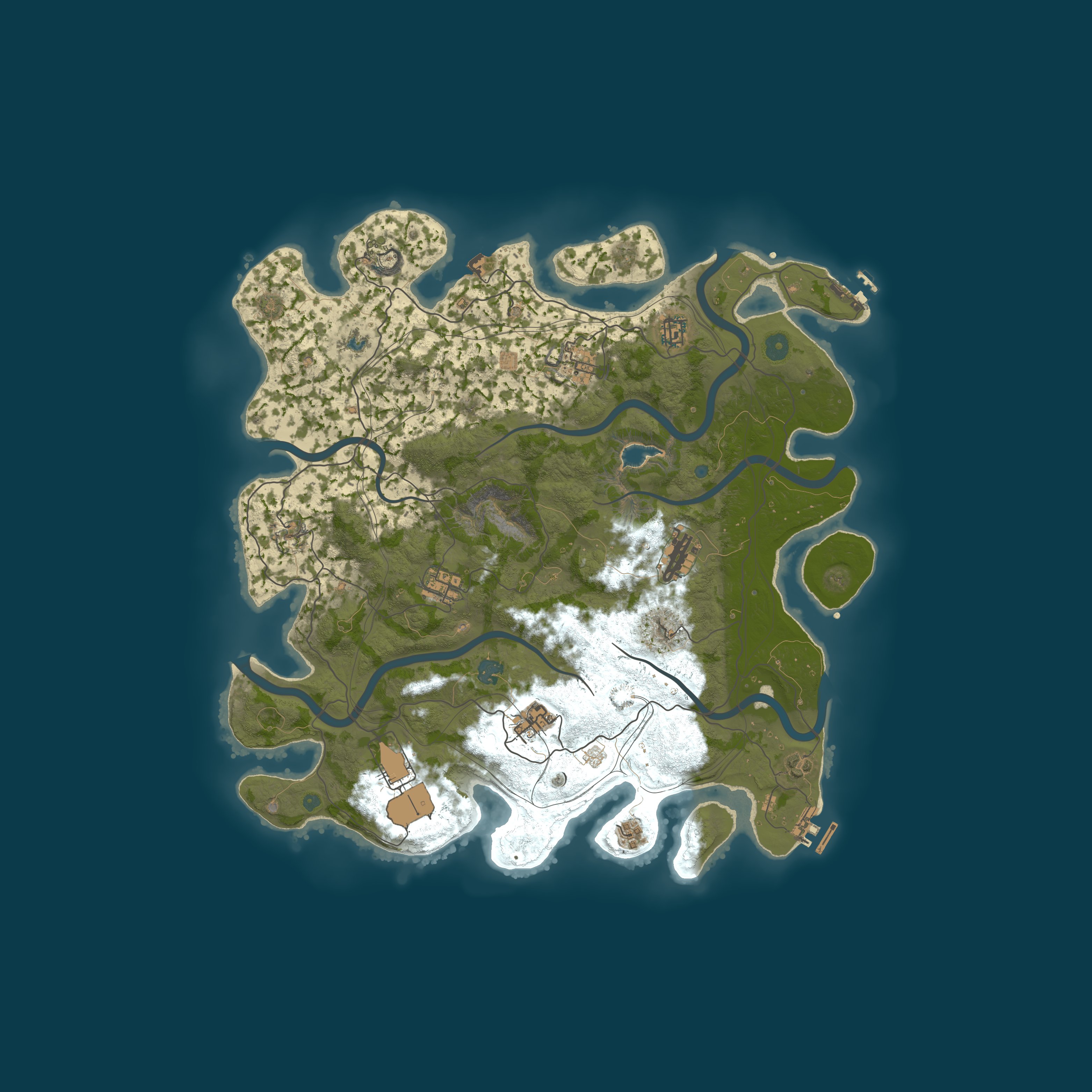 Карта сервера