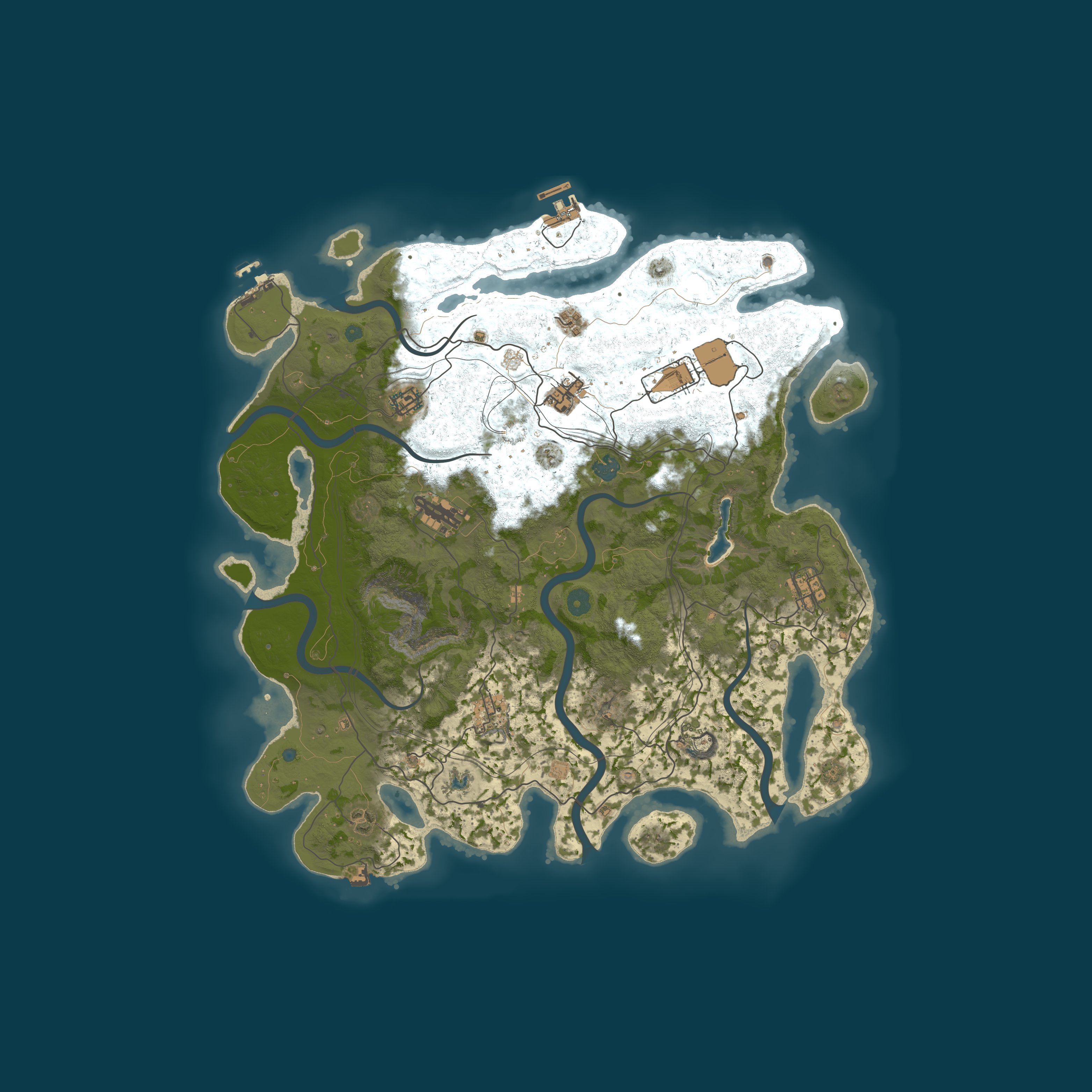 Map for Four Horsemen | No BP Wipe | Monthly | Half Upkeep