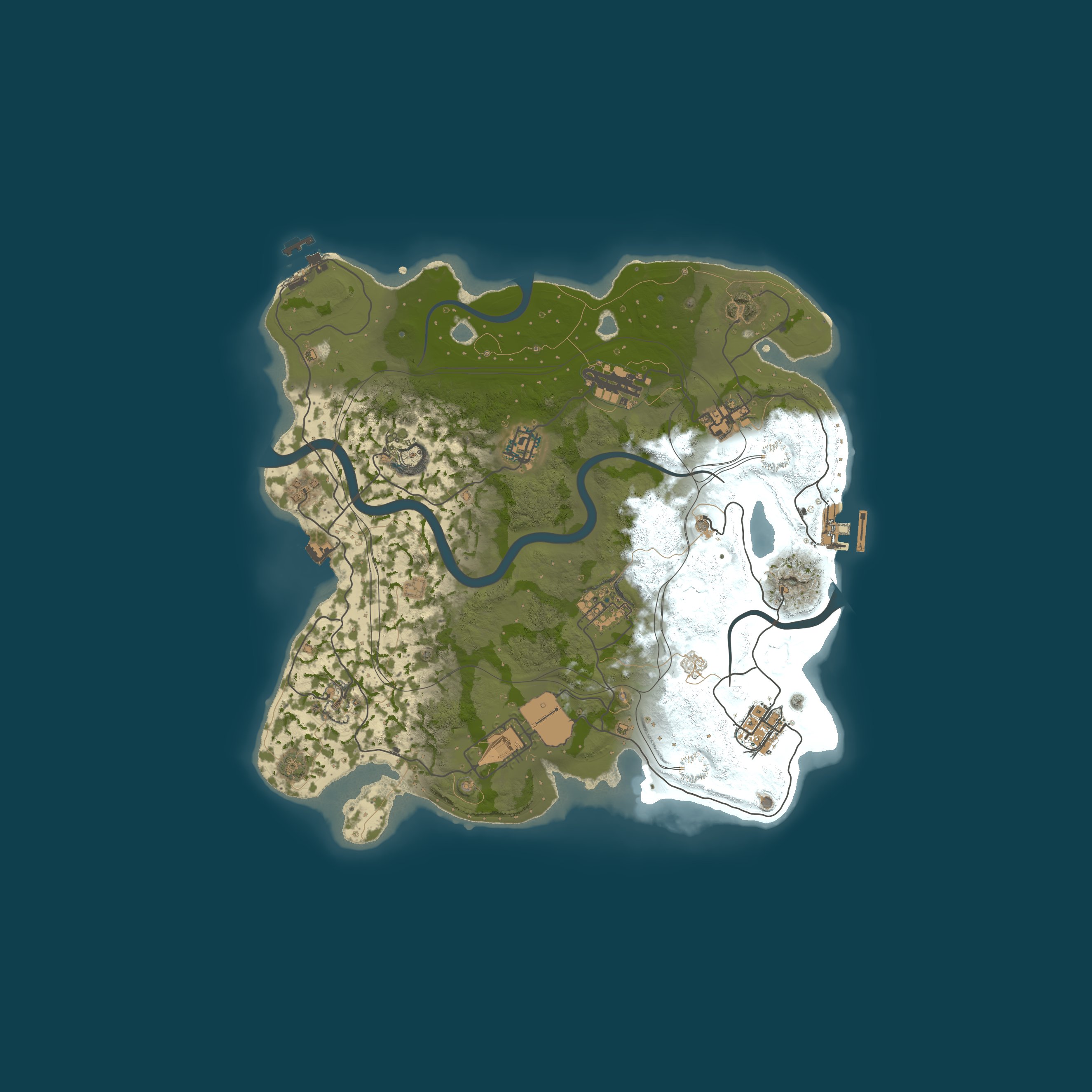 Rust map 3300/1337