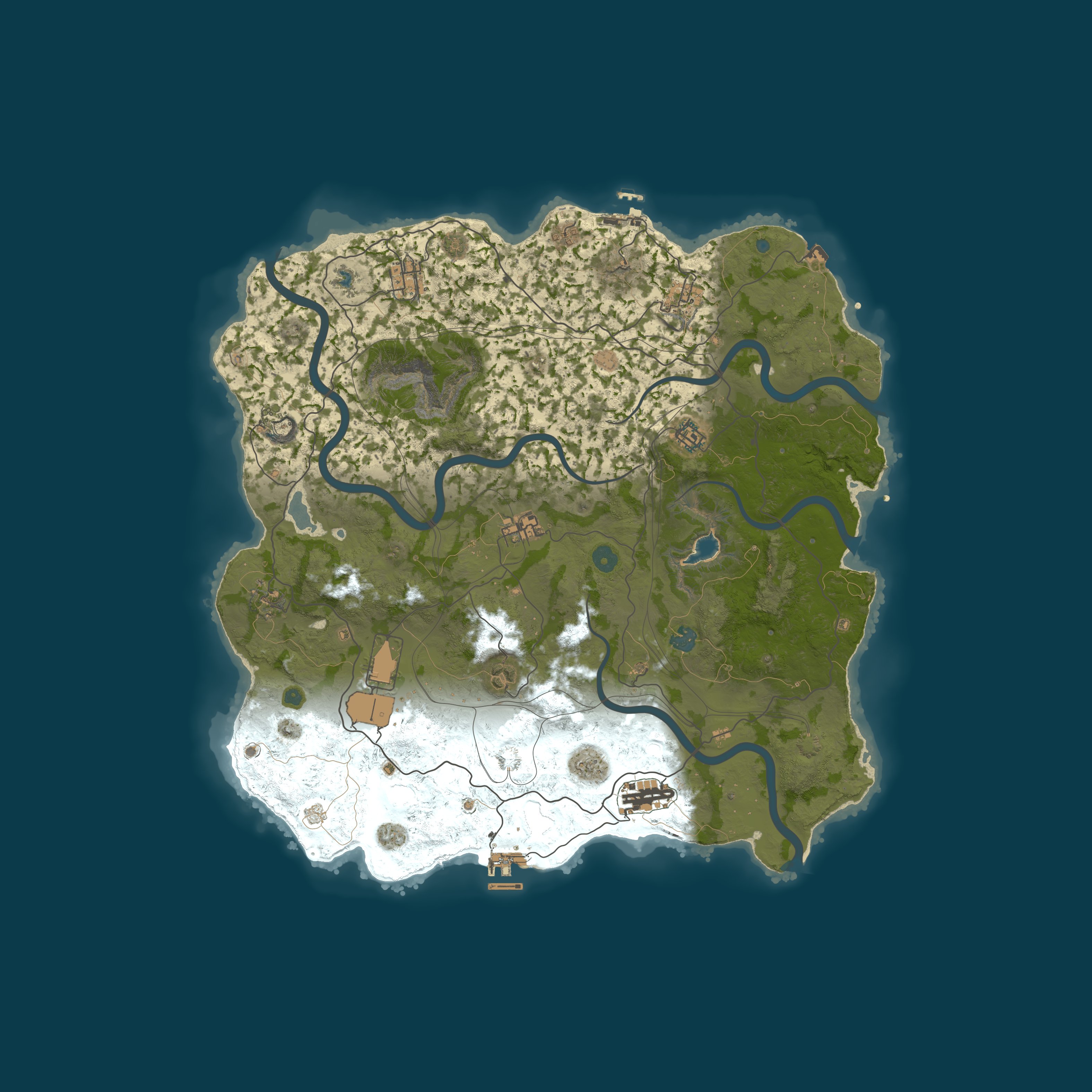 Map for |US| - Dallas - Wipe 3/19 Vanilla Rust