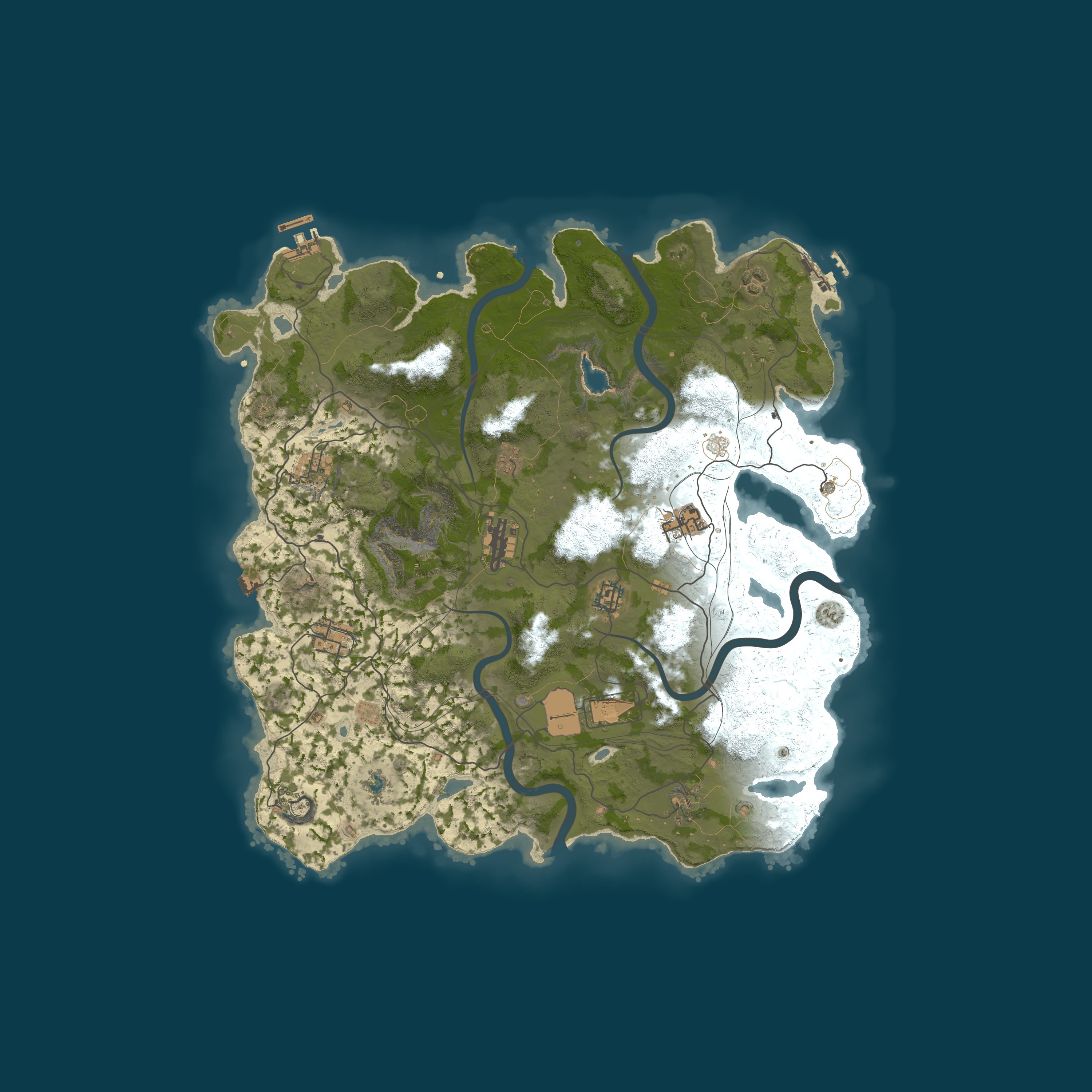 Map for Rusticated.com - EU | 2x Vanilla | Monday | Shared Bps | 6/22