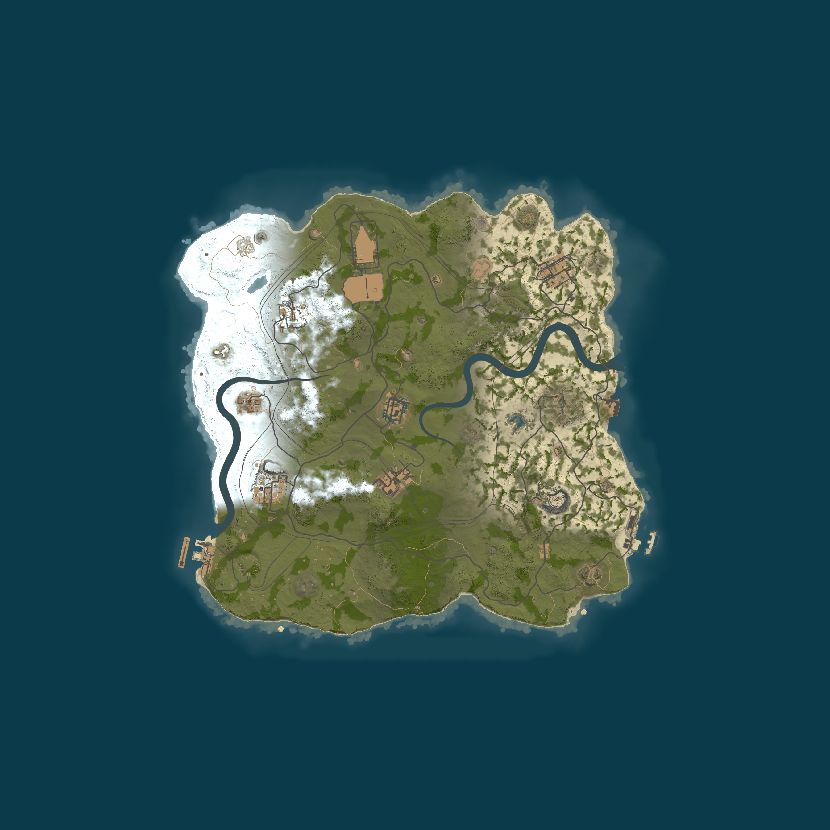 Map for RustGaming.net - Solo/Duo | FULLWIPED 03/22 22.03