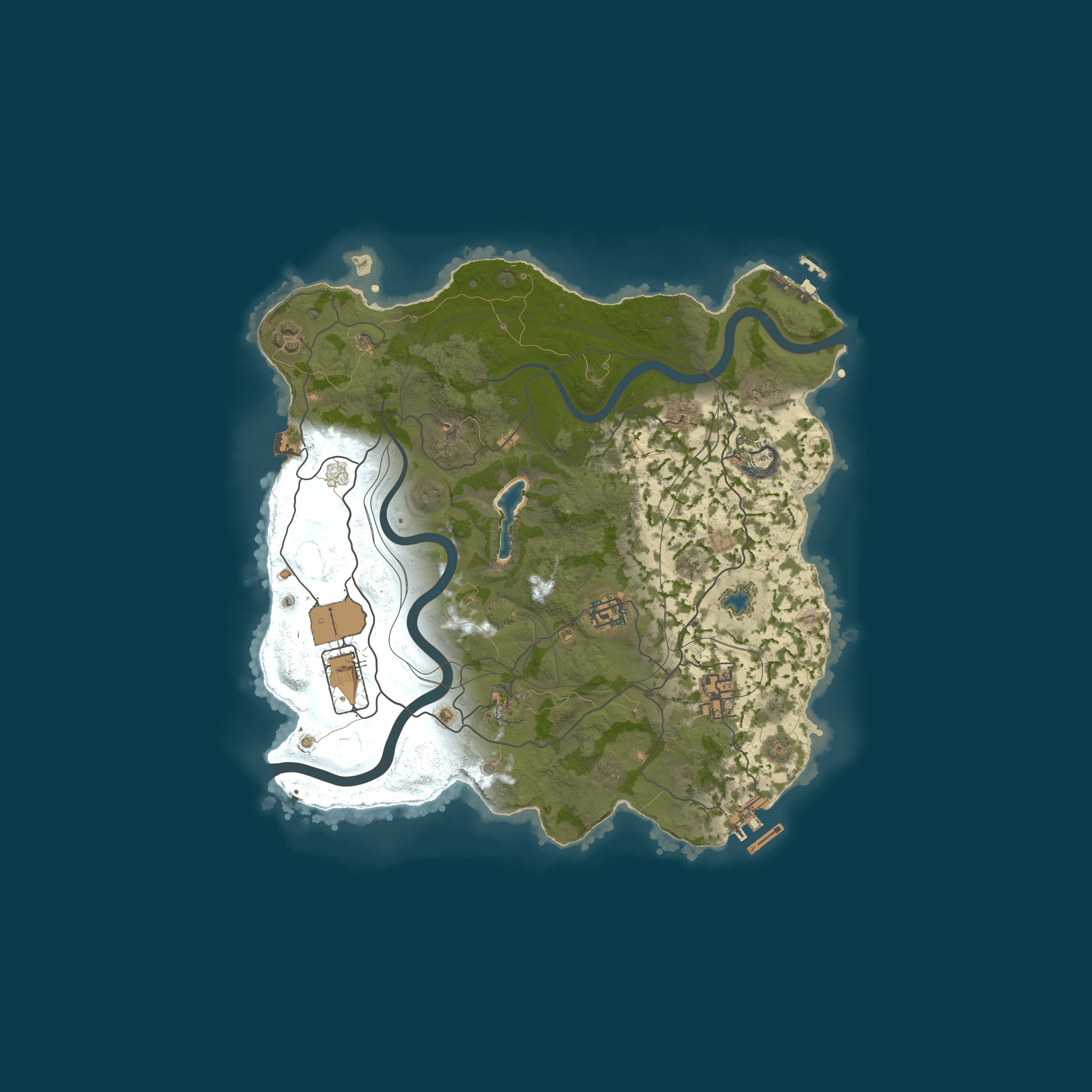 Map for [EU/CZ] Odyssey - RustVanilla.eu | Quad | Beginners | Fridays |