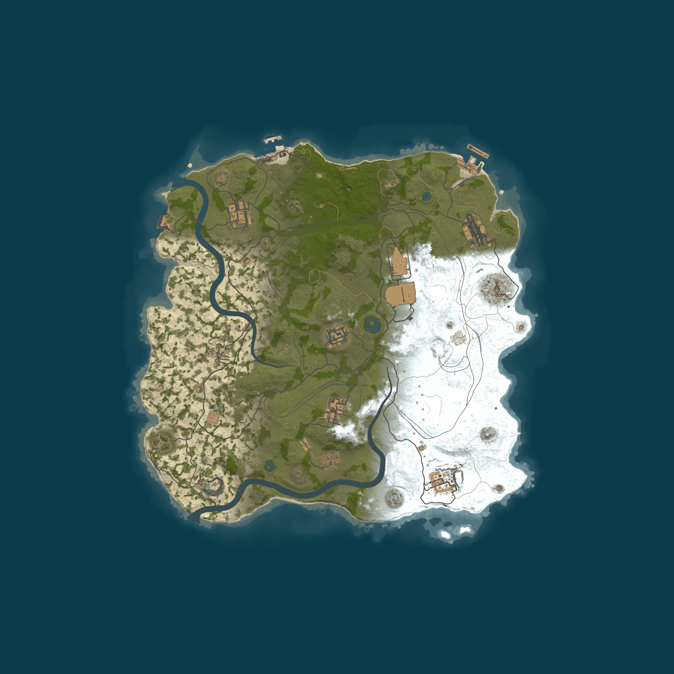 Map for WEREWOLF GAMING.CO 5x Weekly Saturdays|Loot X5|TP|Homes|Kits|