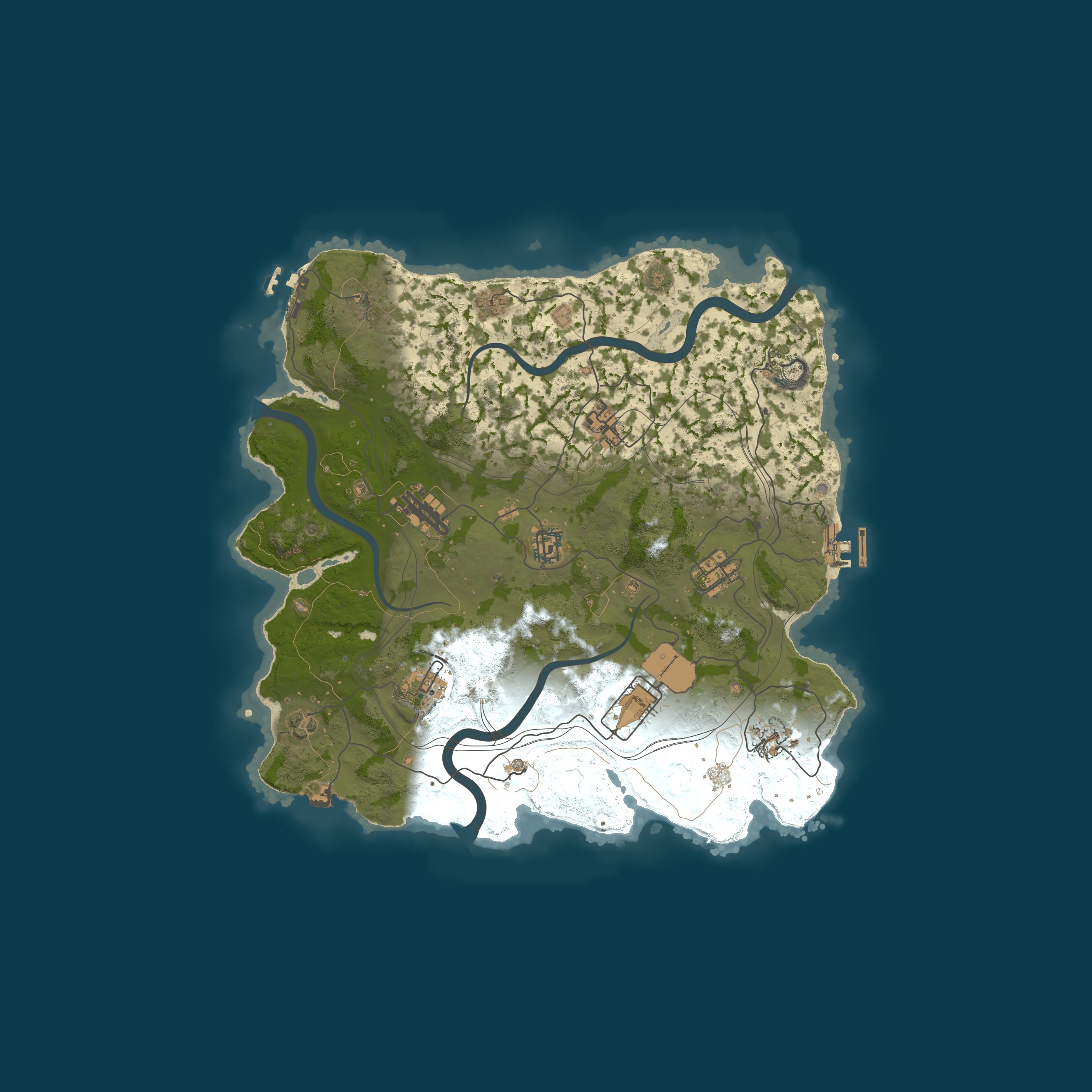 Rust map 3500/1337