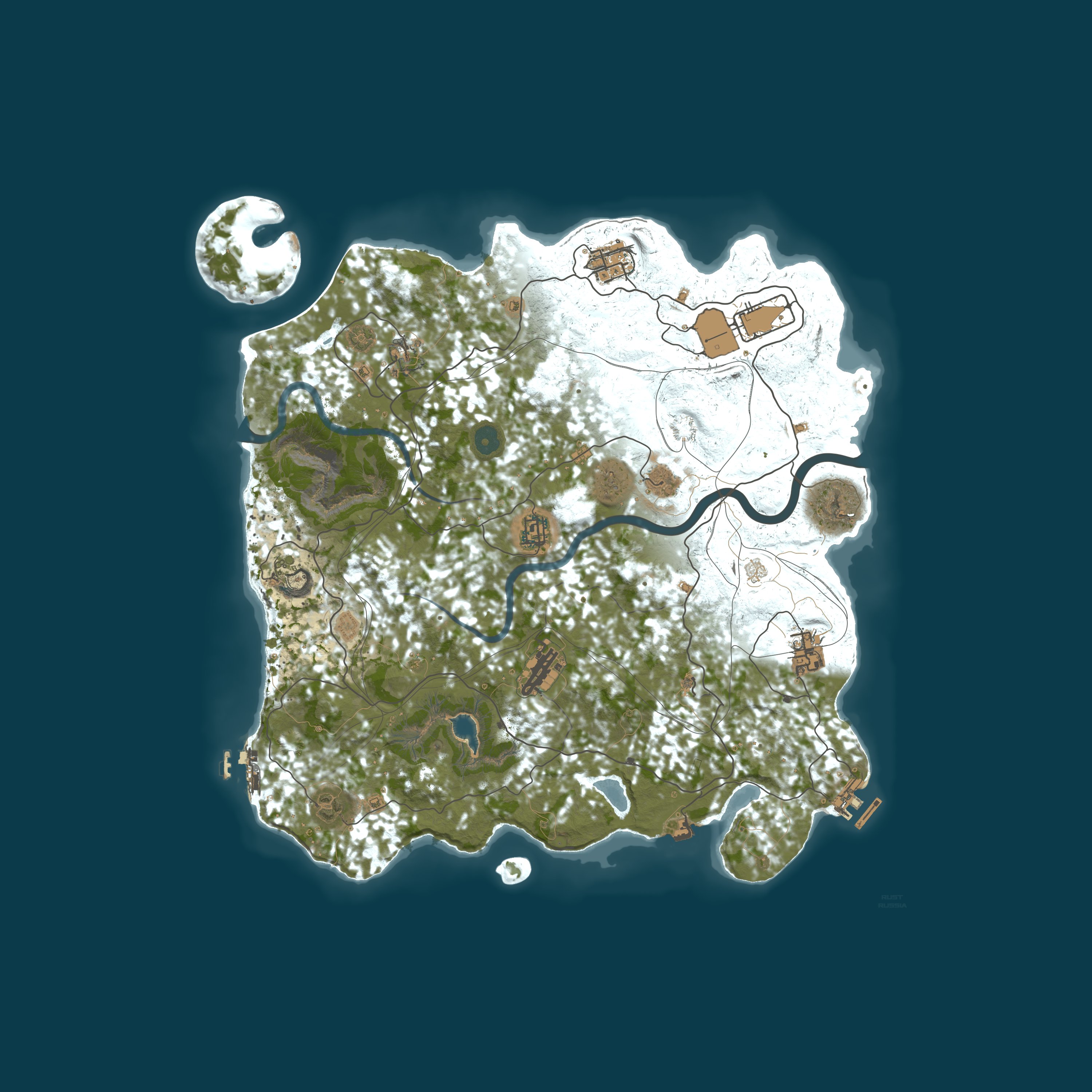 Карта сервера