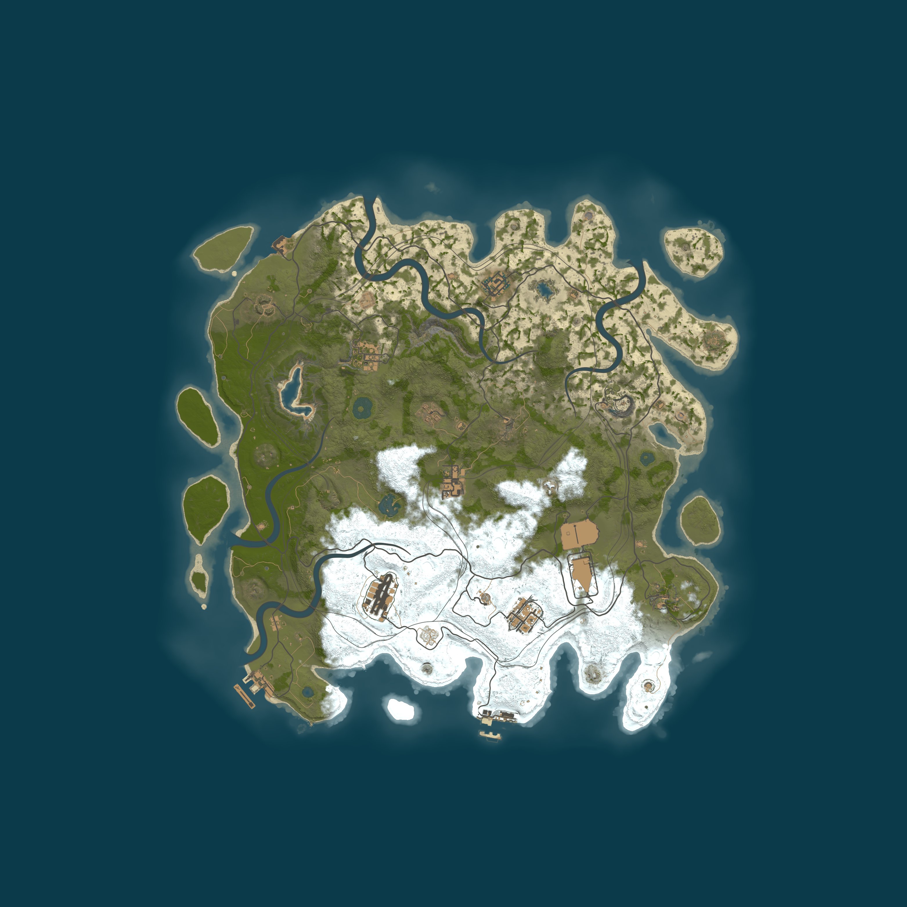 Карта сервера