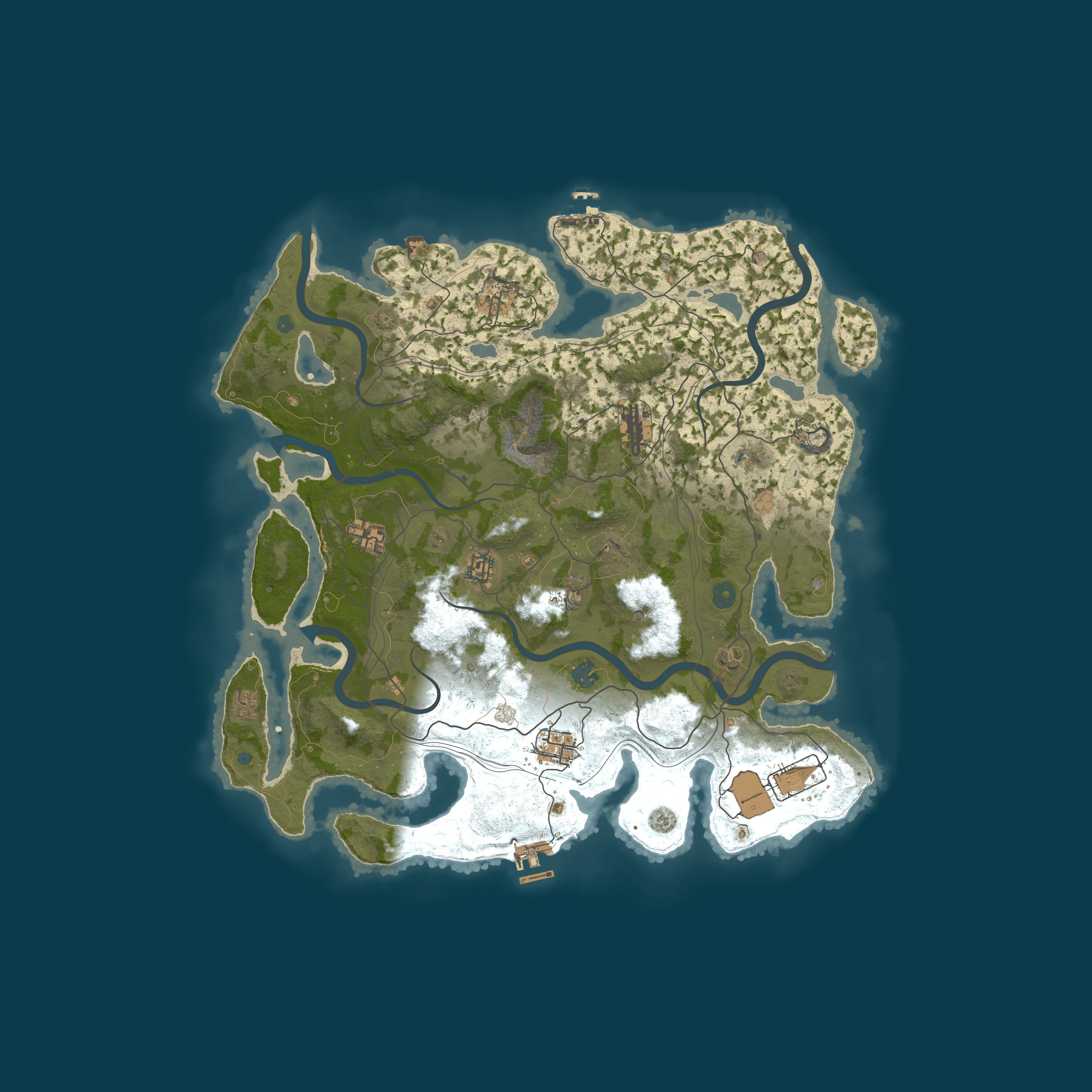 Map for RUST ACADEMY #1 - Vanilla / СУДНЫЙ ДЕНЬ