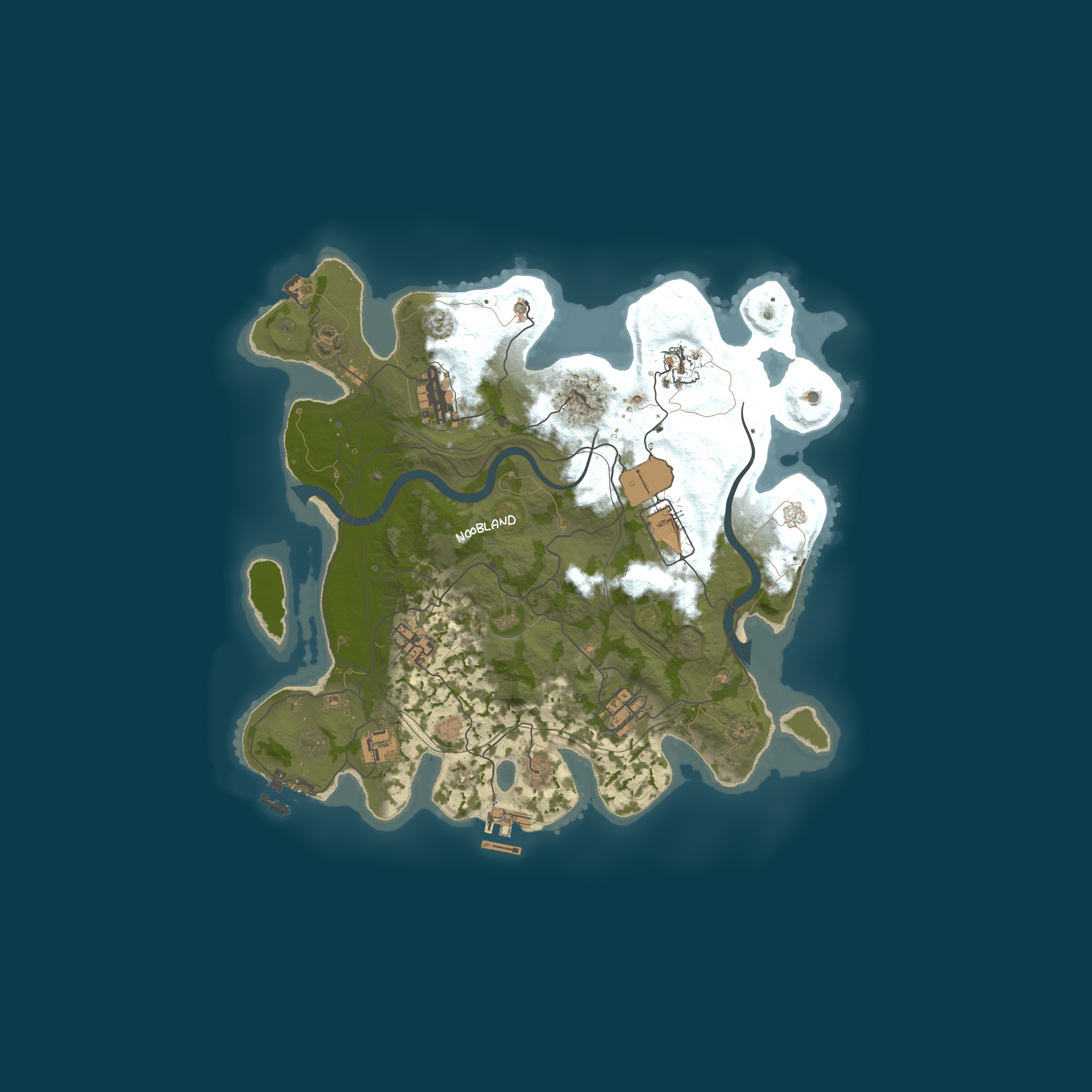 Rust map 3500/1337