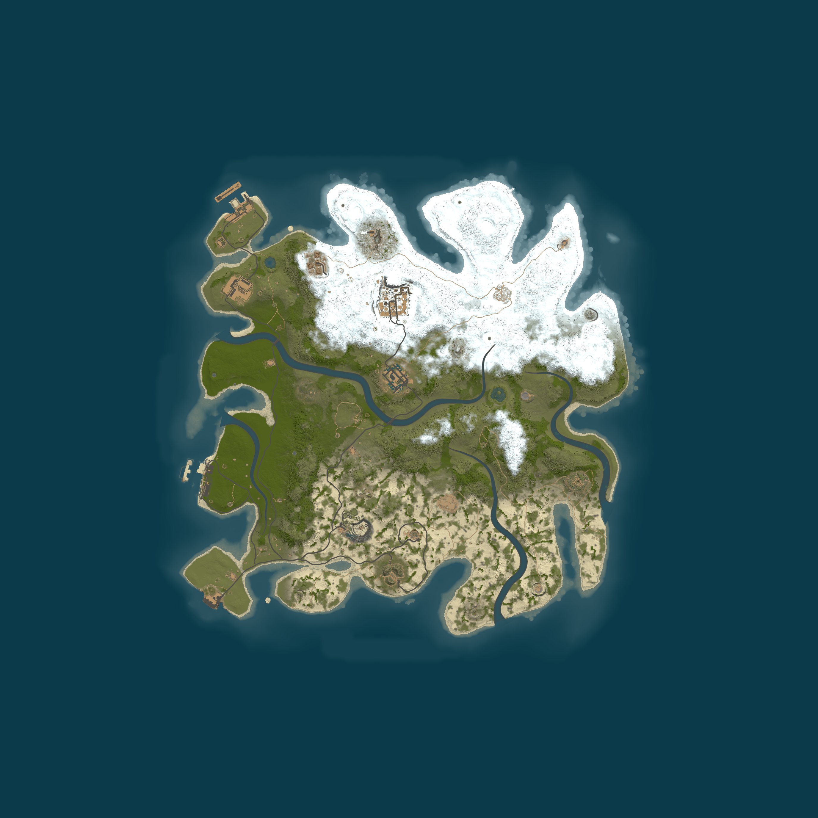 Map for CONTAINMENT | Vanilla | Monthly