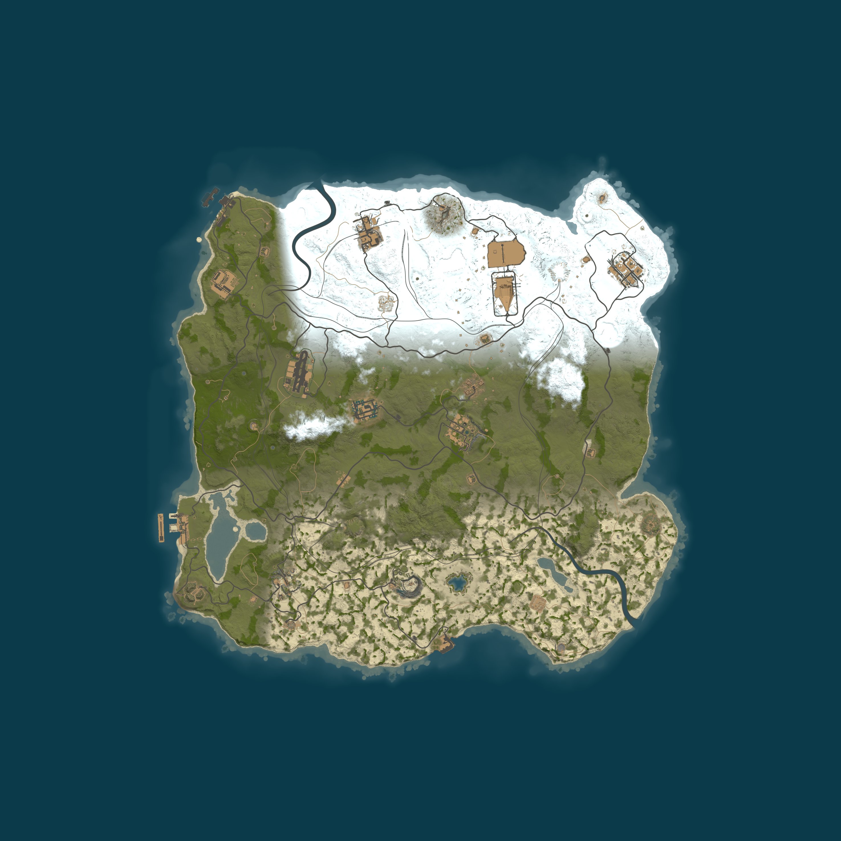 Rust map 3900/1147