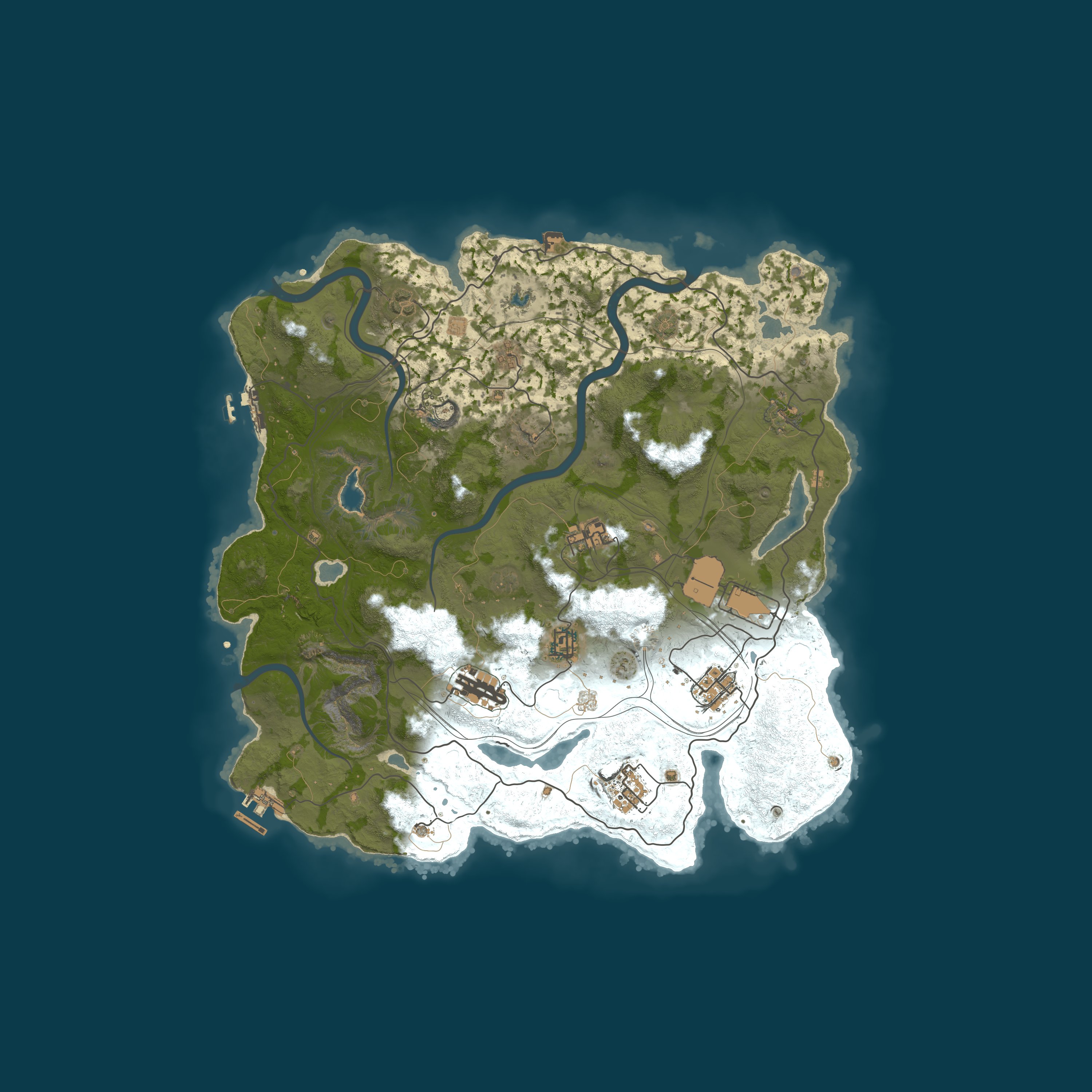 Map for РУССКИЙ | ERA RUST #3 | ДЛЯ НОВИЧКОВ - 23.03