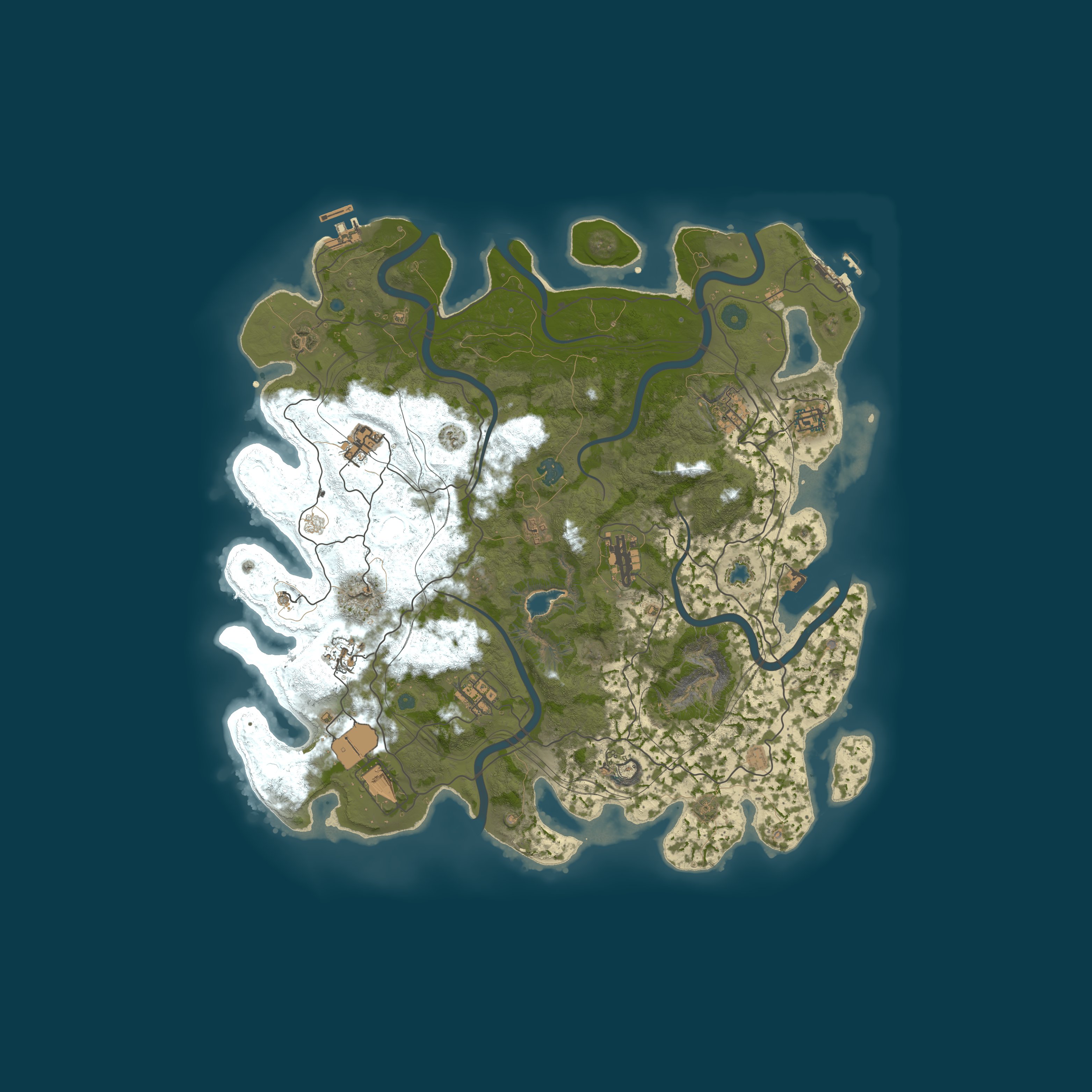 Map for Four Horsemen | 2X | No BP Wipe | Half Upkeep