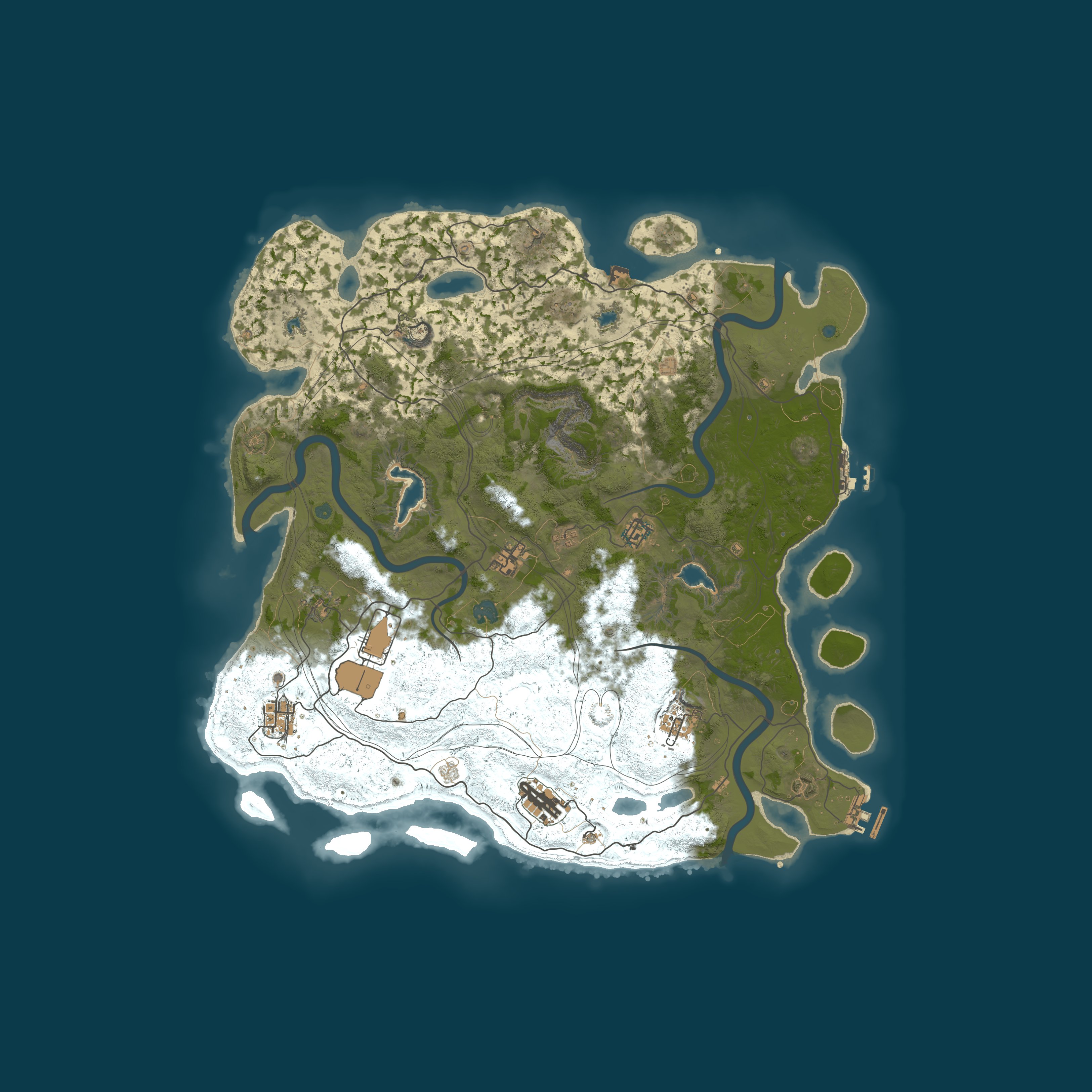 Карта сервера