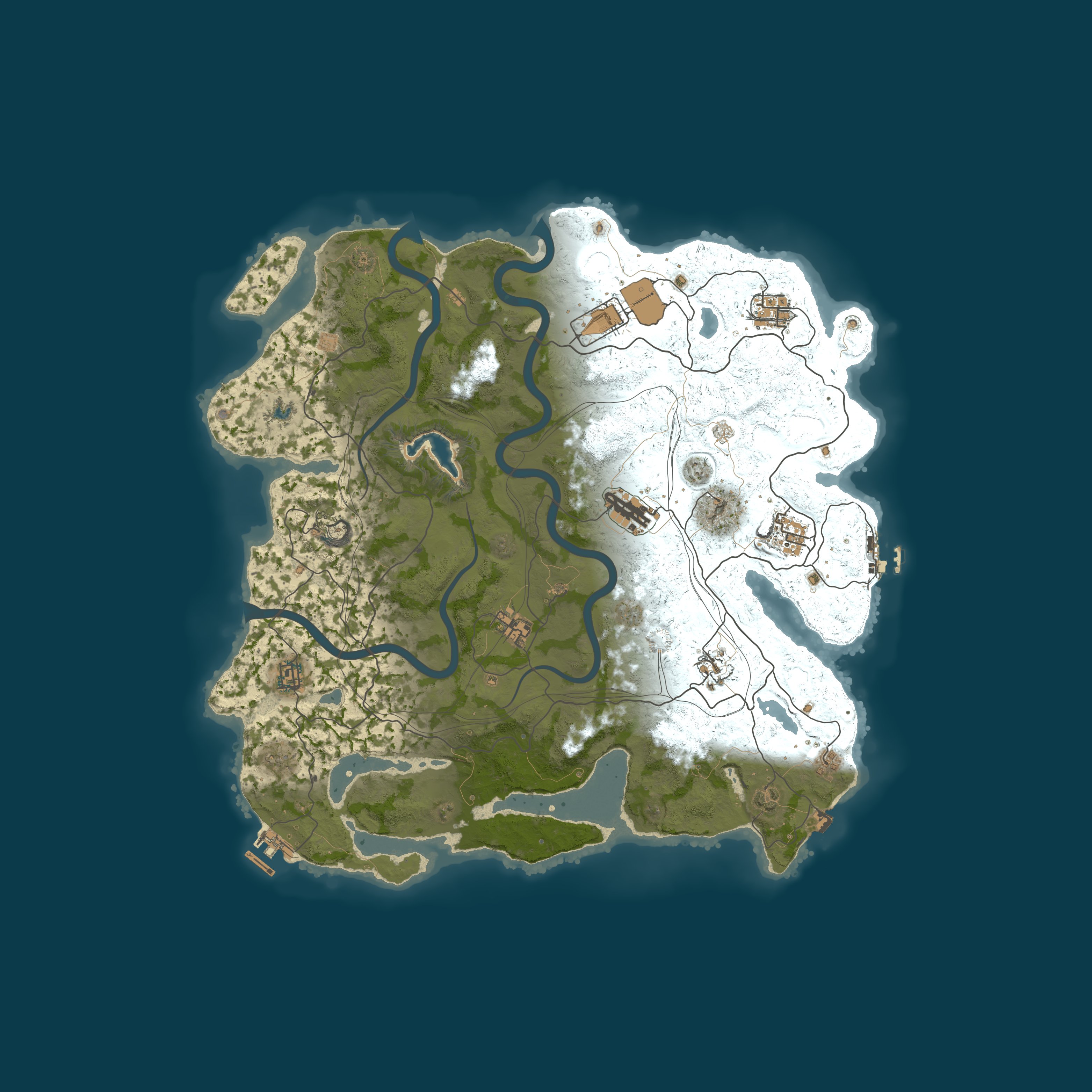 Карта сервера