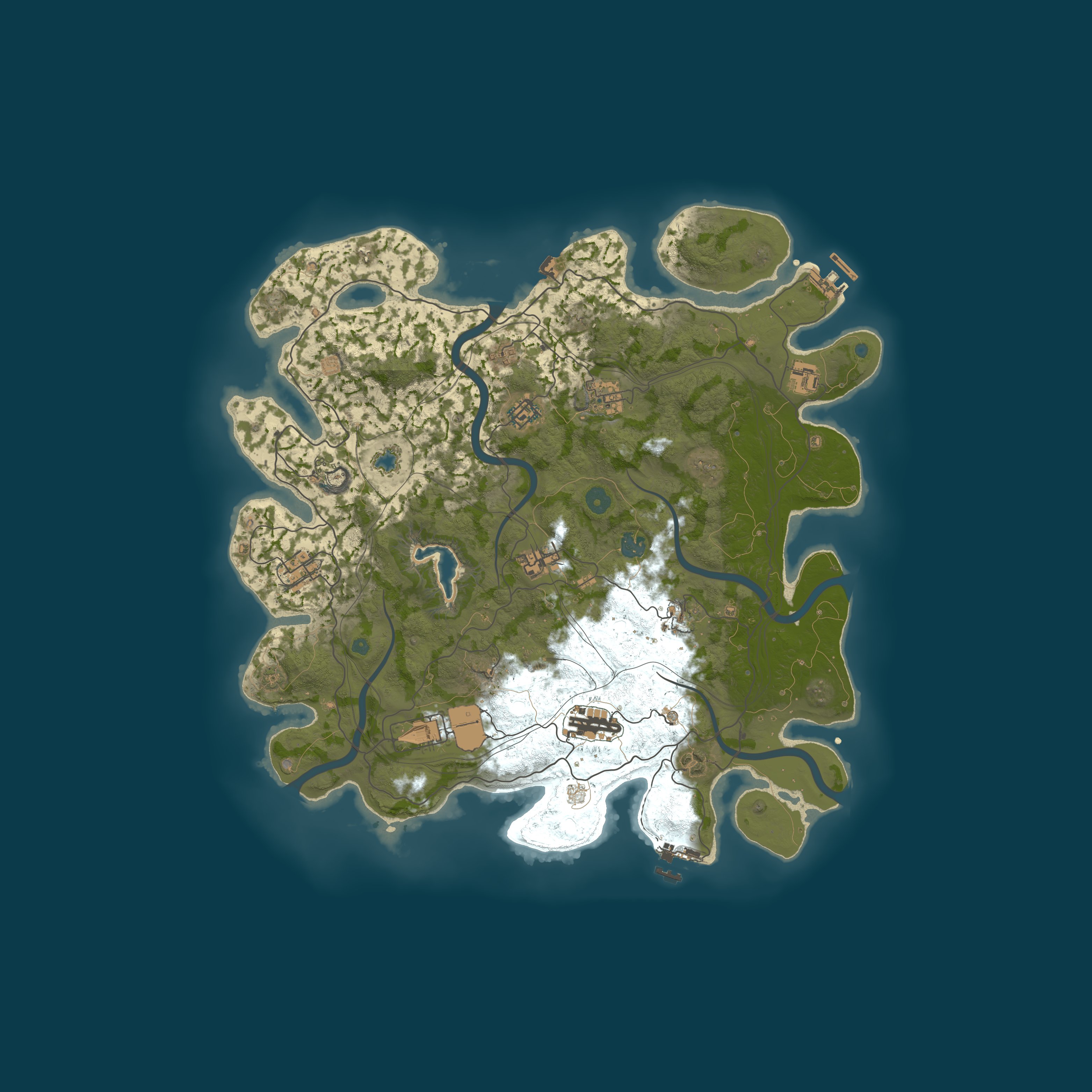 ZLOY RUST 2x | ДЛЯ НОВИЧКОВ | RaidBases | Wipe 11.10 — Процедурная карта 4250, seed 1019609510