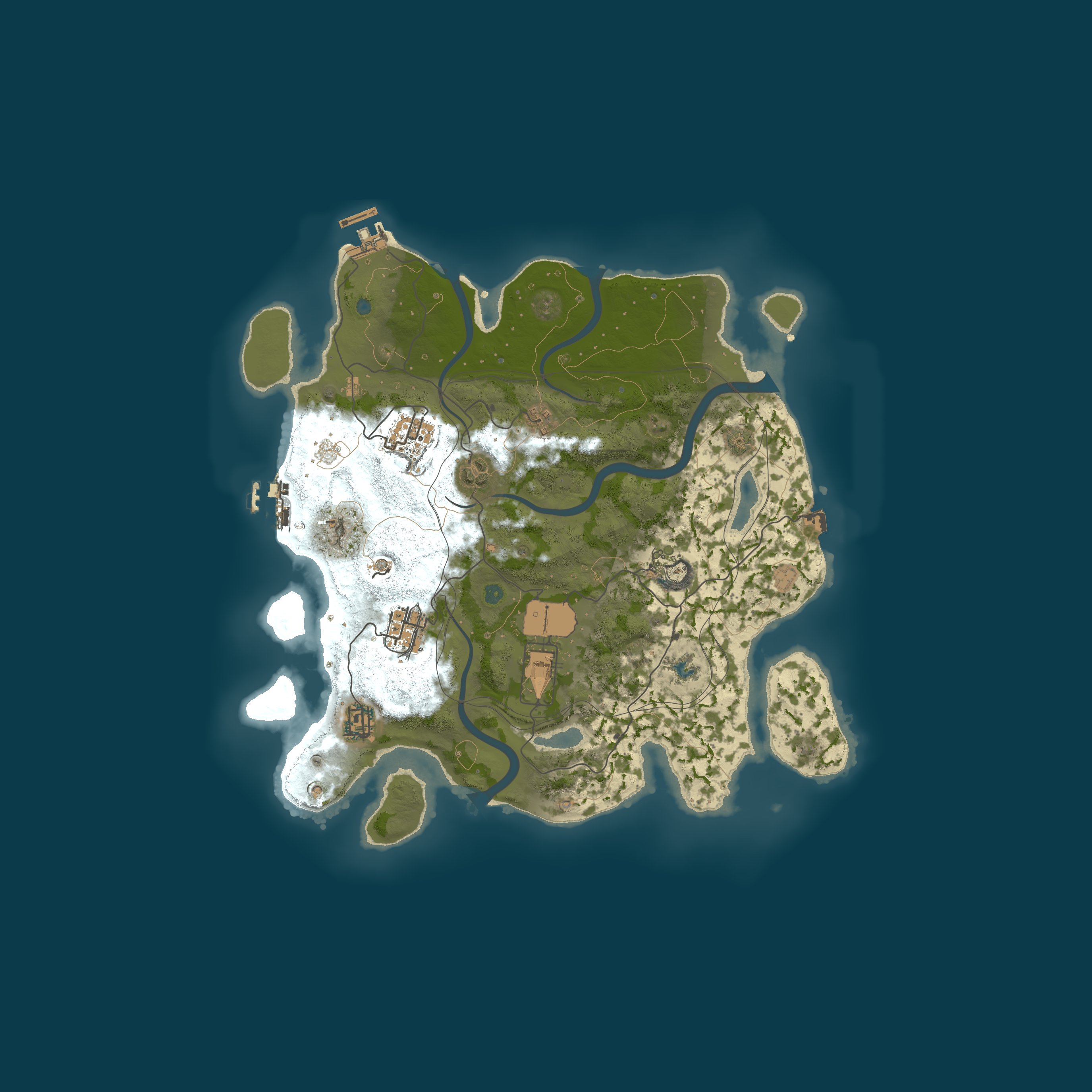 Map for [Baltic] Akmenslandia Small - Latvia | Lithuania | Estonia