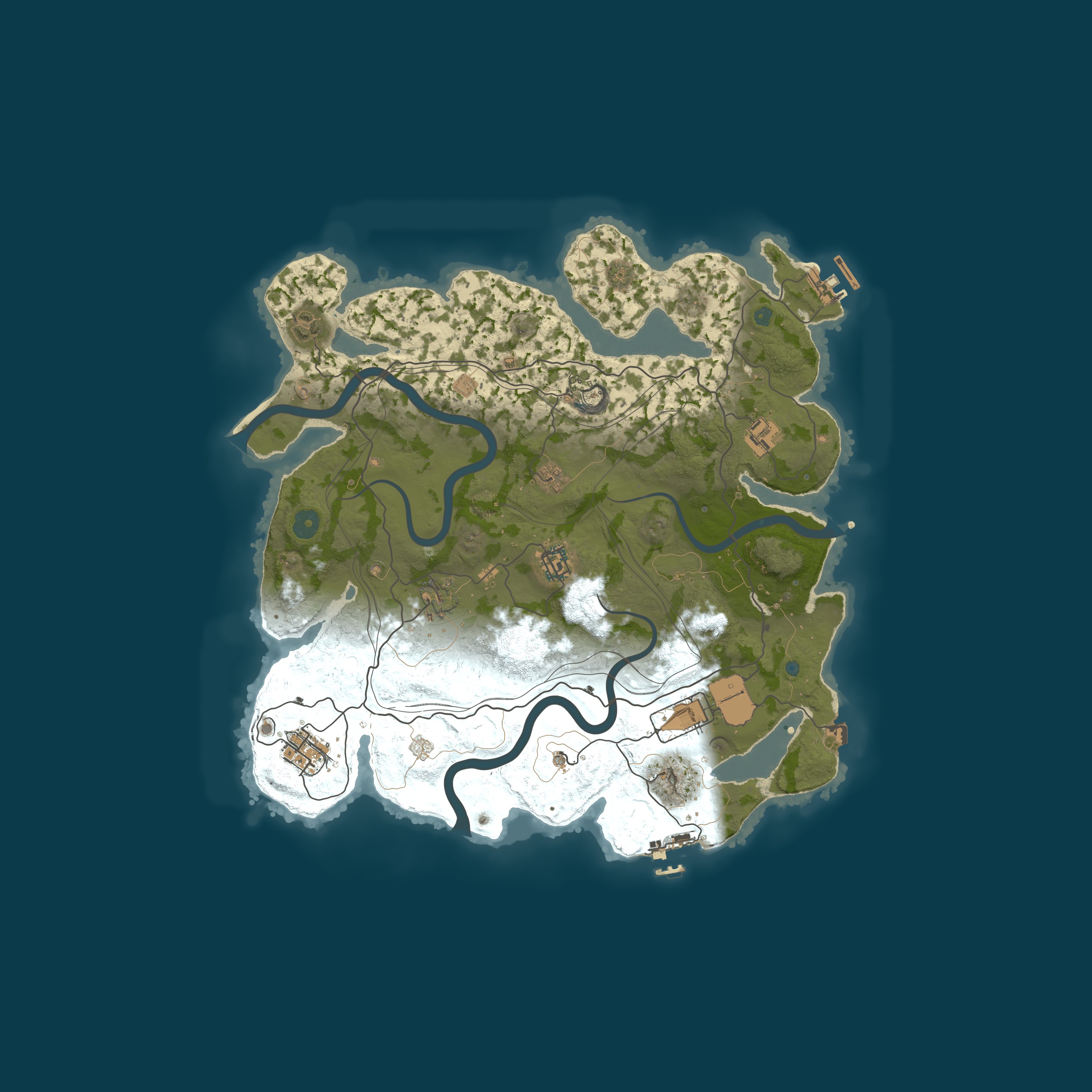 Rust map 3700/1337