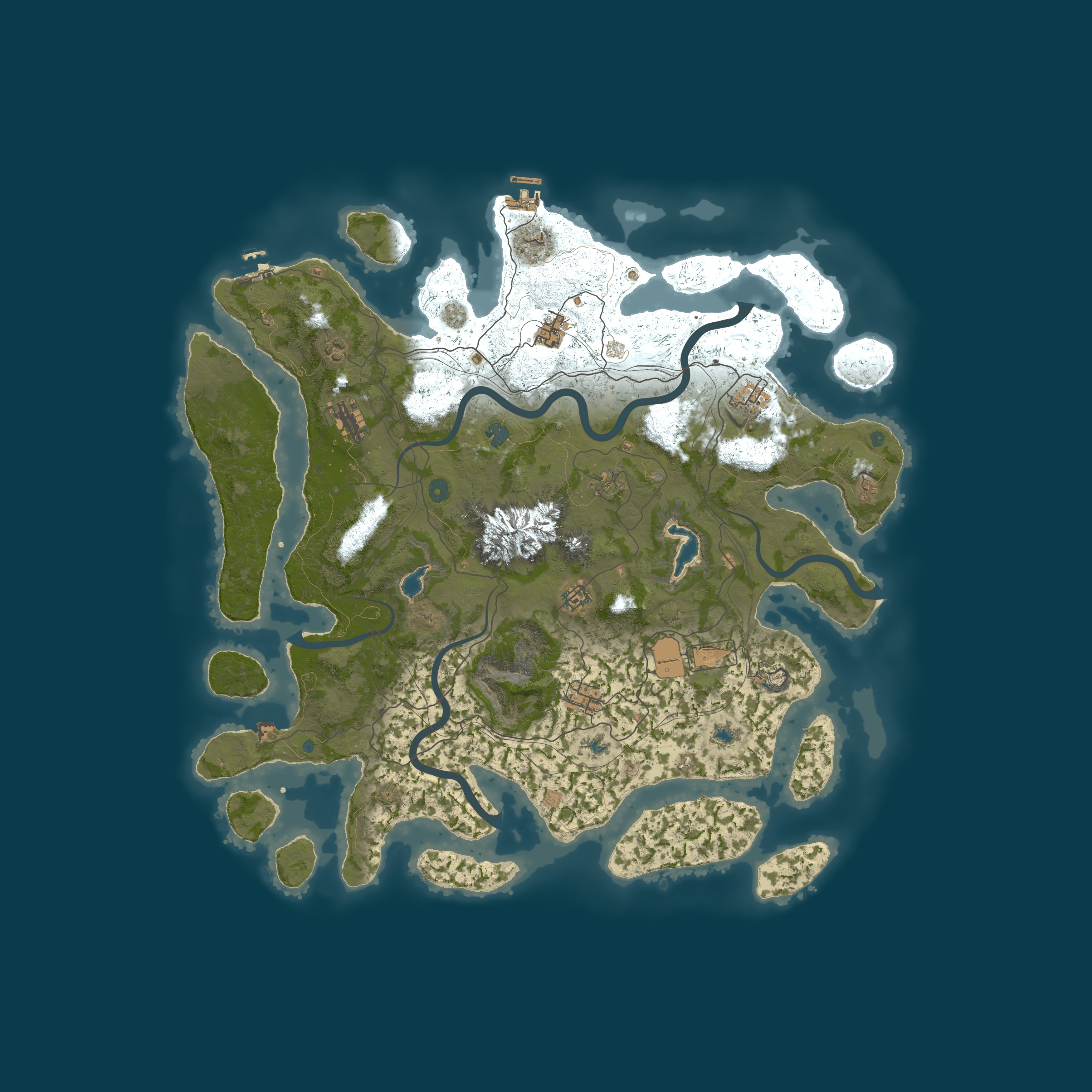 Rust map 5000/1337