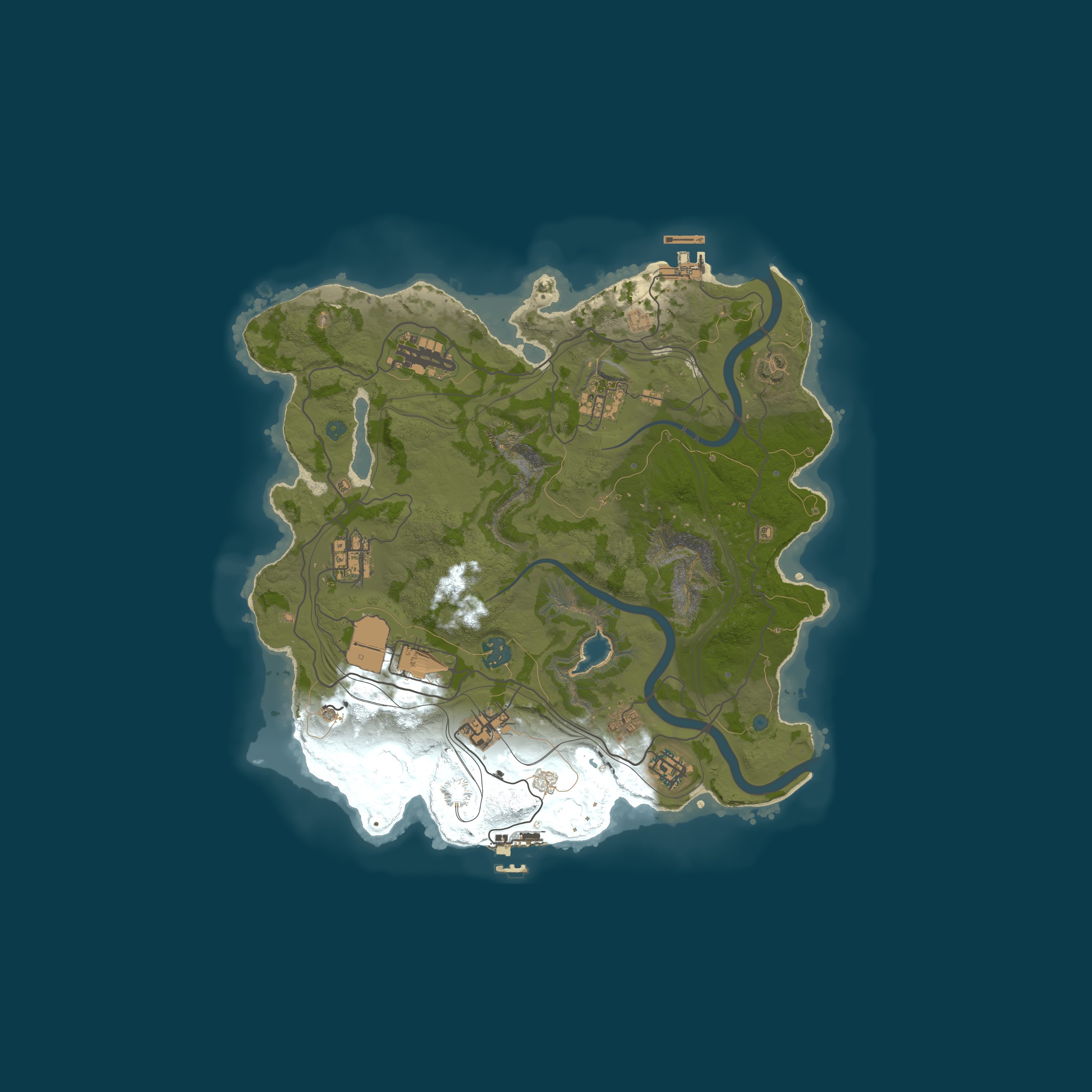 Map for Rusty Nuts
