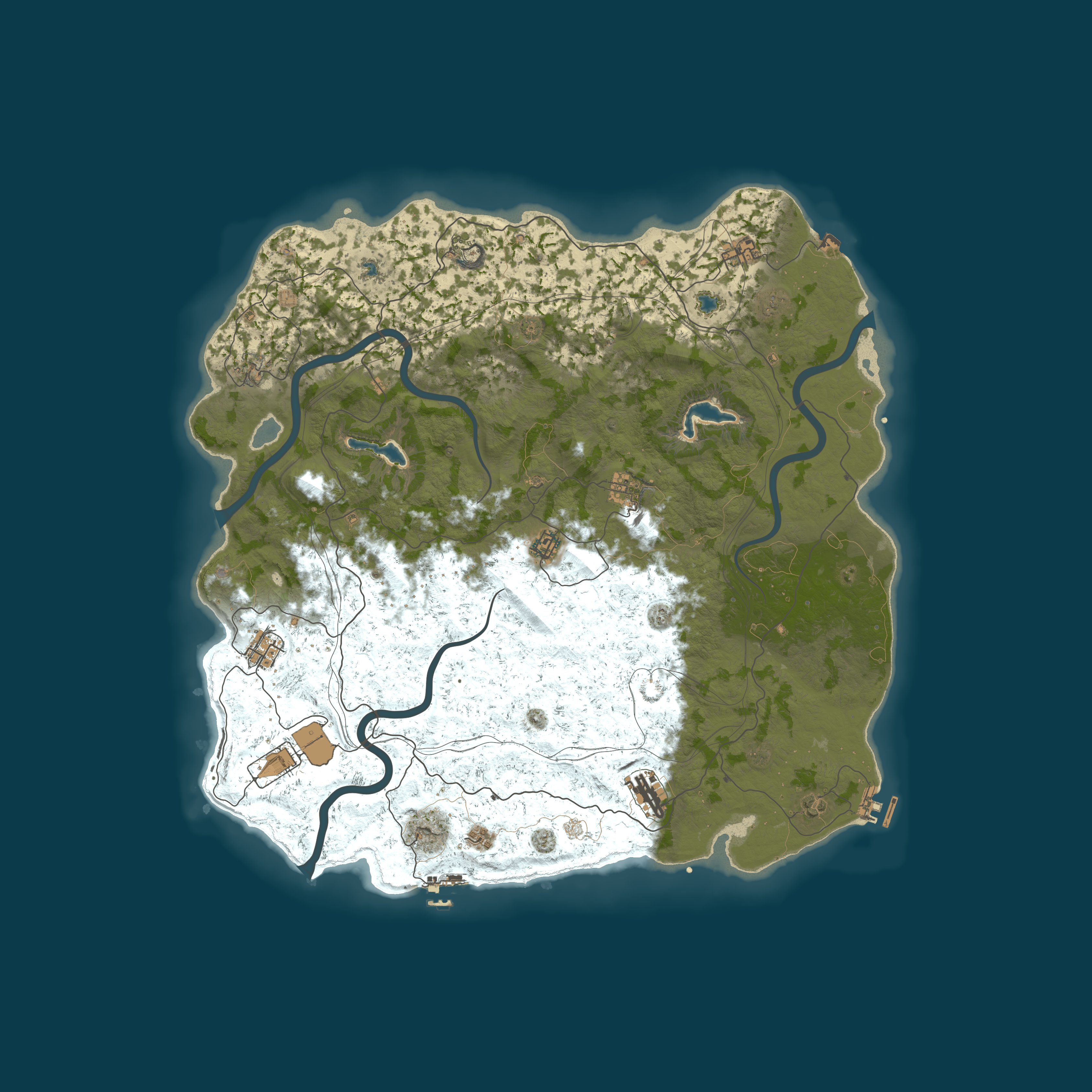 Map for Rust Arena - EU 2X Weekly (Monday) | Vanilla+