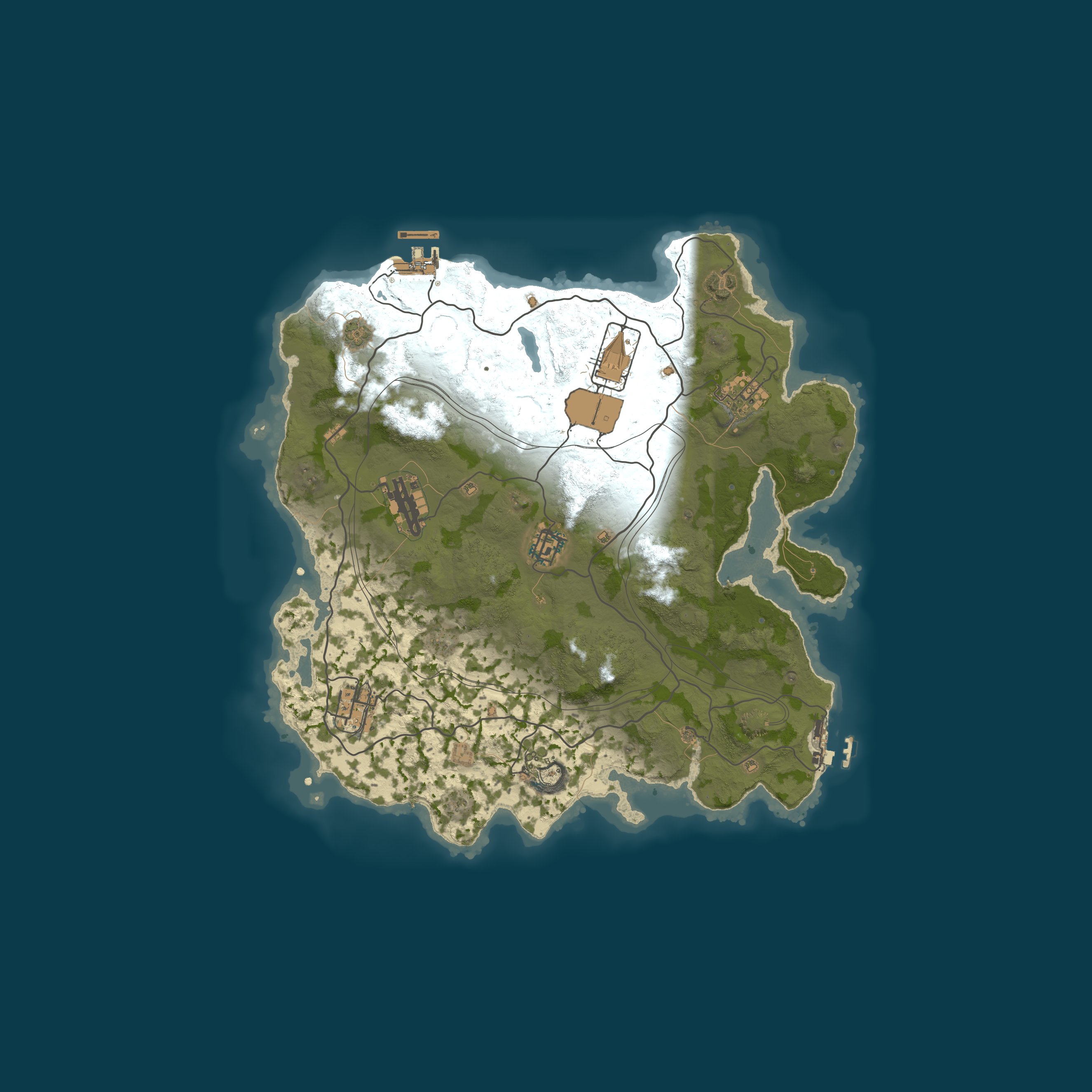 Map for rusthurts.com - 10x Max8 (Wiped 1d. ago)