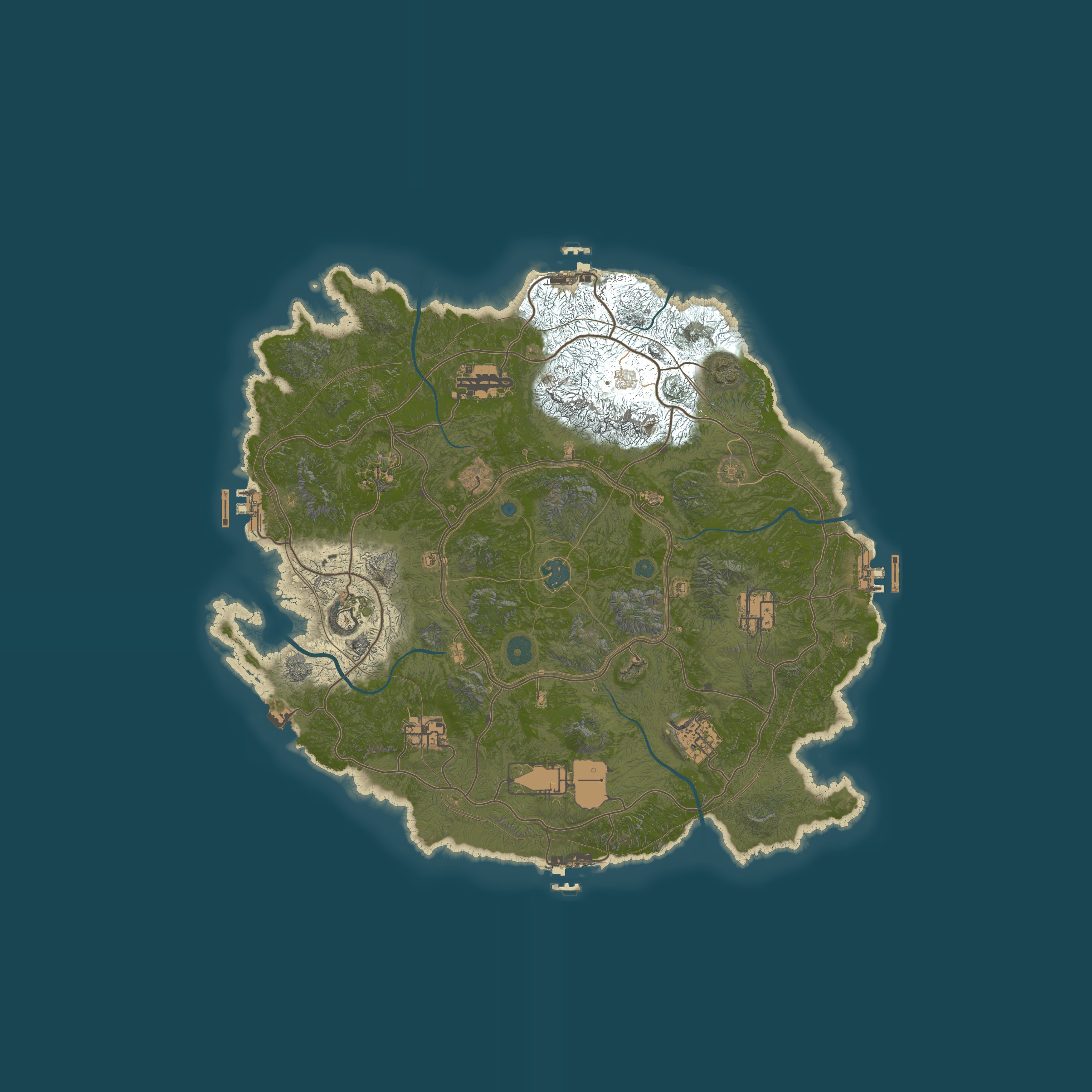 Rust map 3800/1337