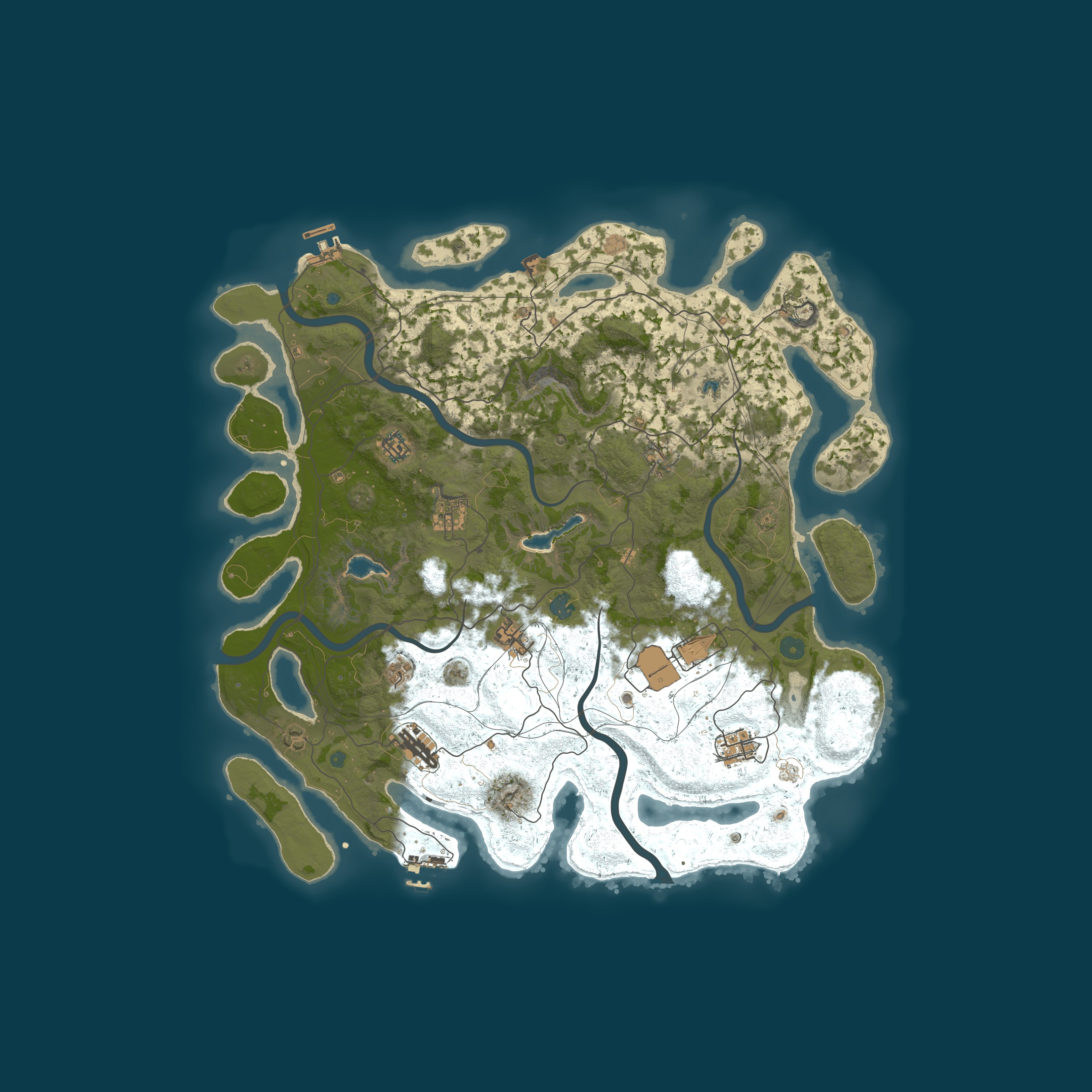 Map for [RU PVE/PVP]Server ZDK (Quest,Ivent,RaidBases,Kit,RPG,Pets)
