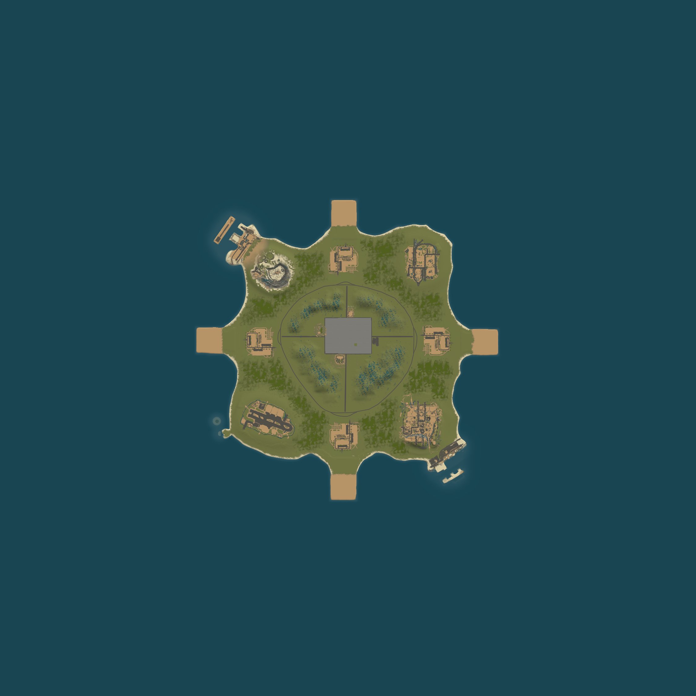 Map for Rust City RP Test Build