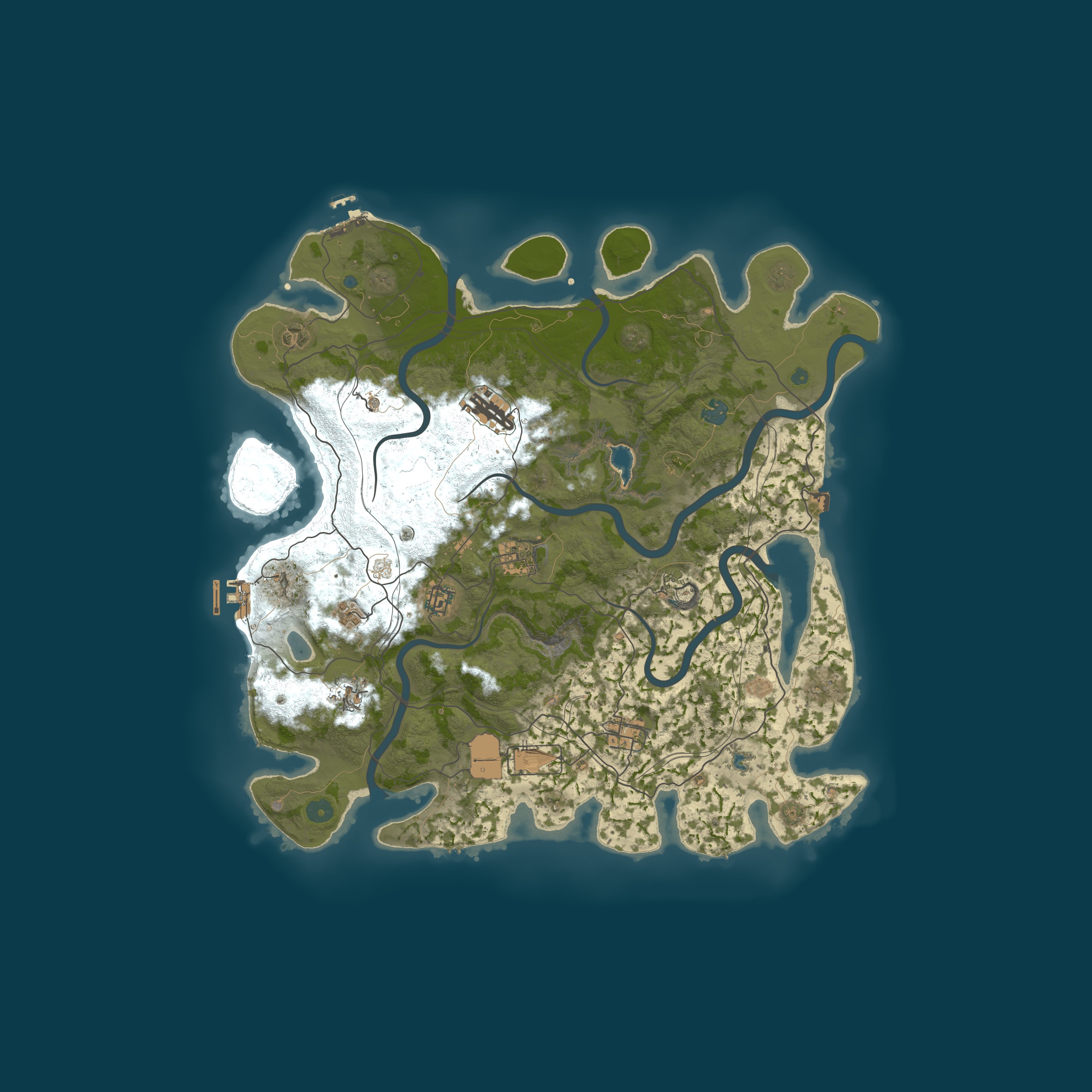 Map for [镜花②水月]PVE/原倍/仿官/