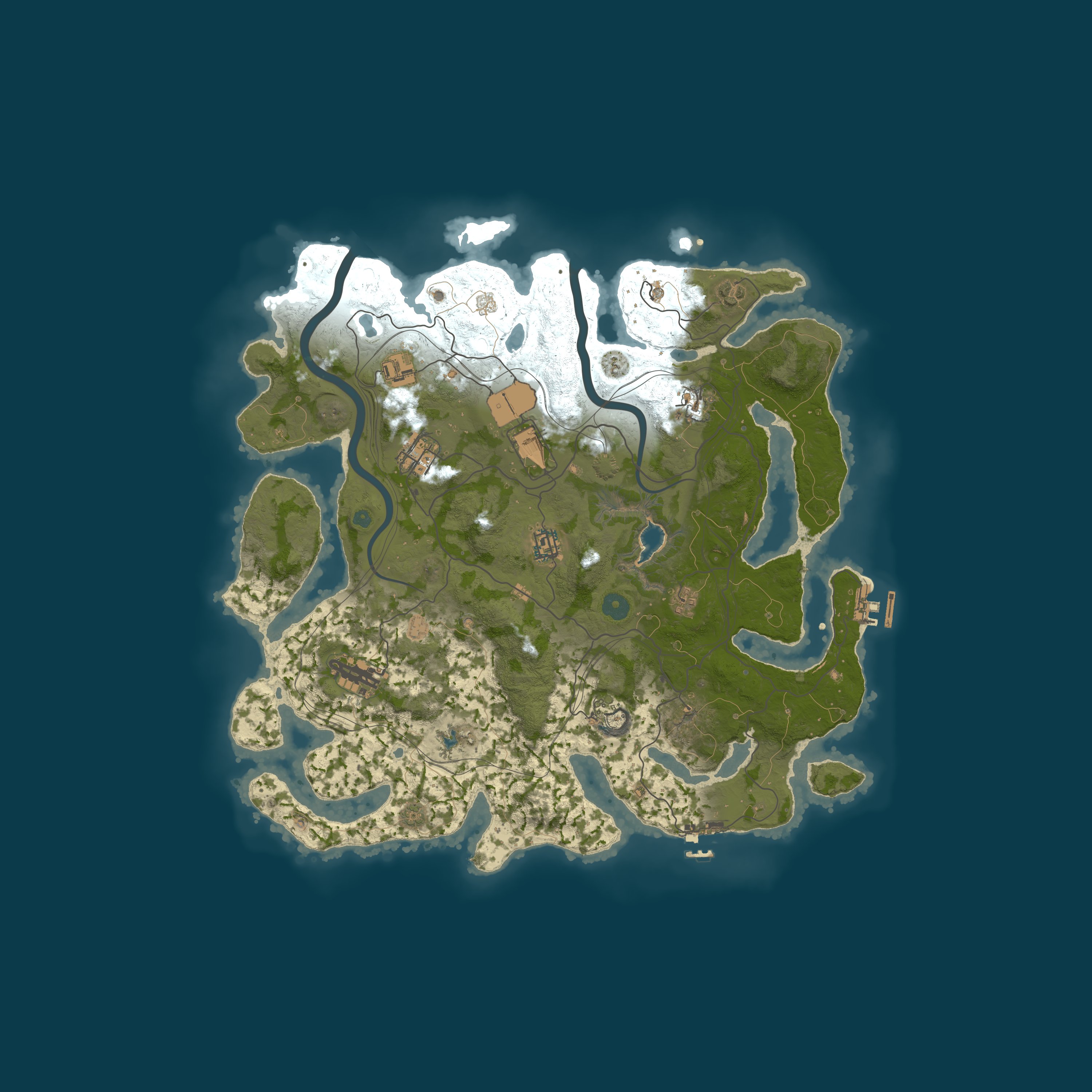Procedural map