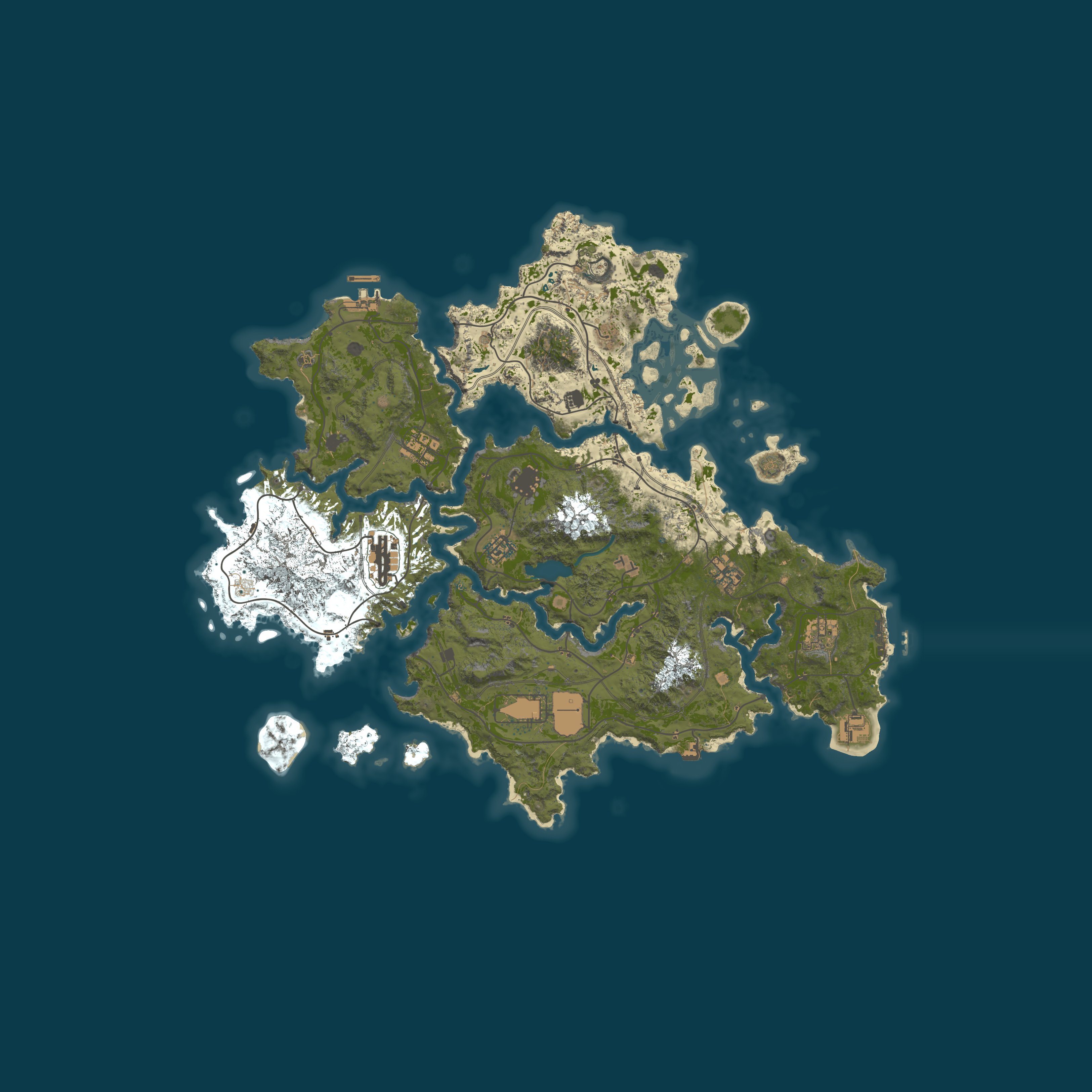 Procedural Map map