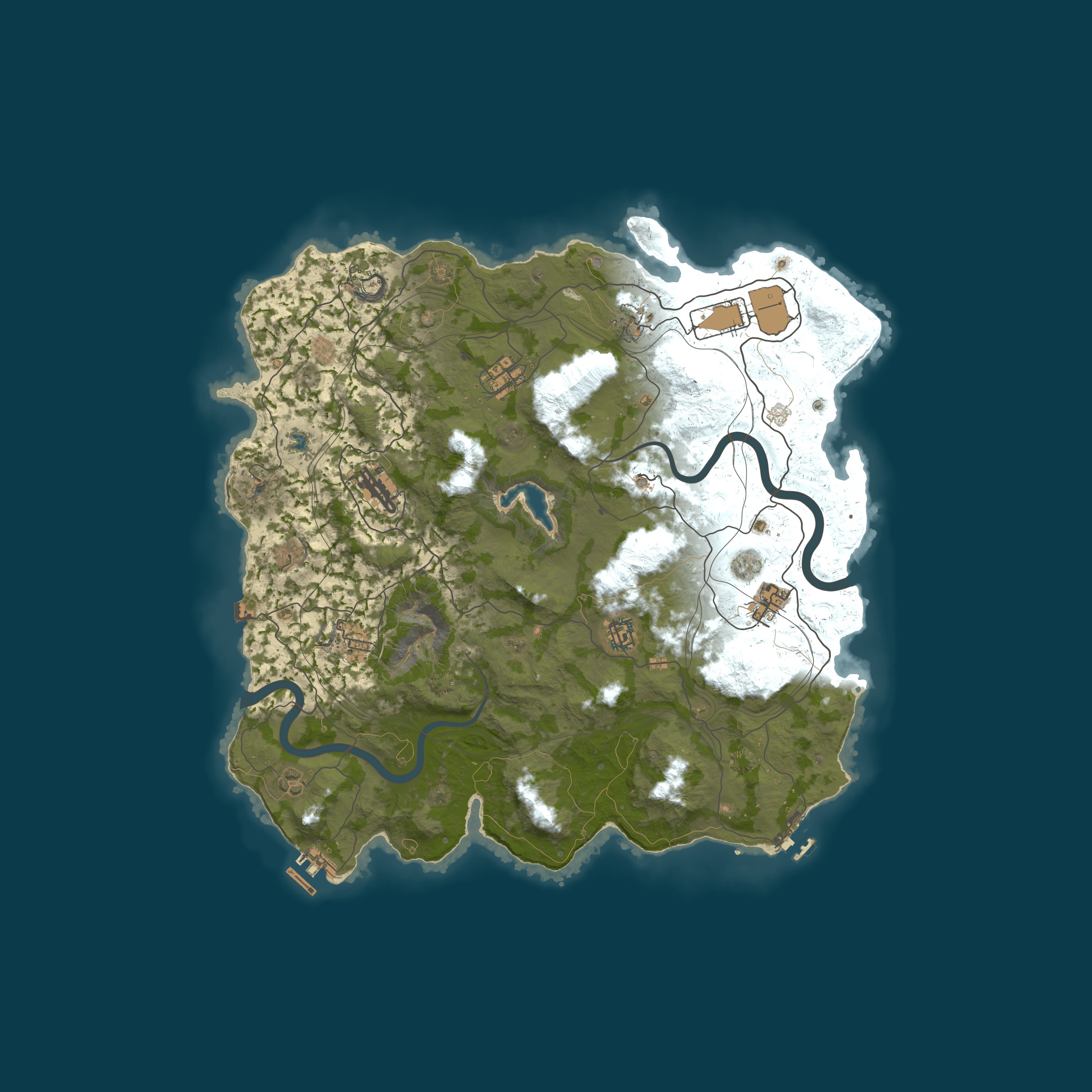 Rust map 4000/1337